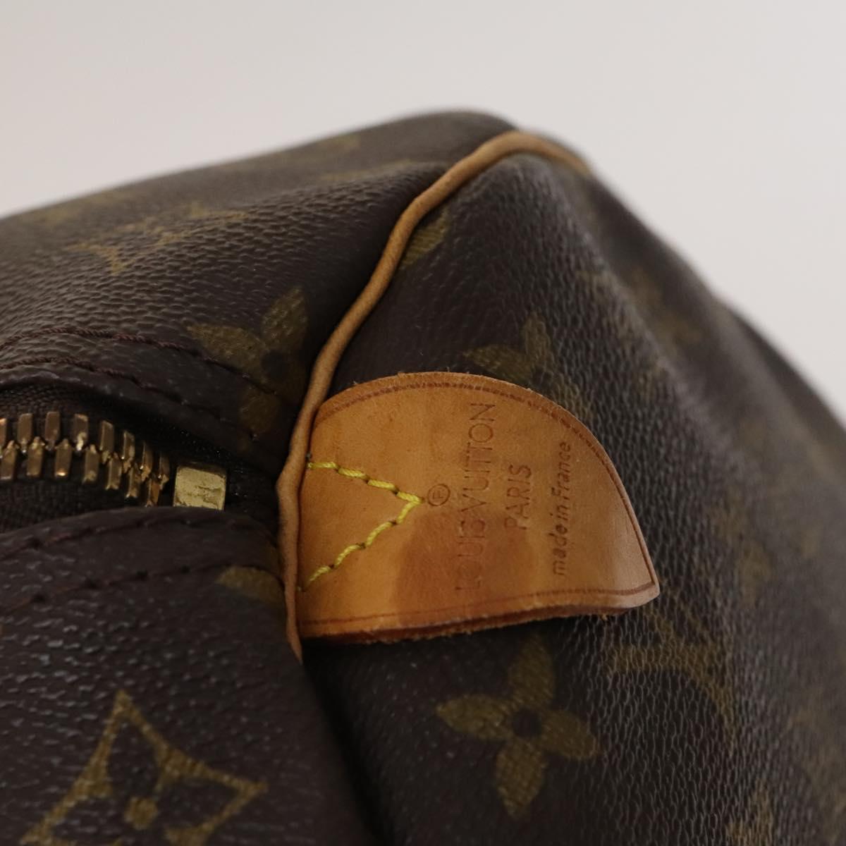 LOUIS VUITTON Monogram Keepall 60 Boston Bag M41422 LV Auth ep9763