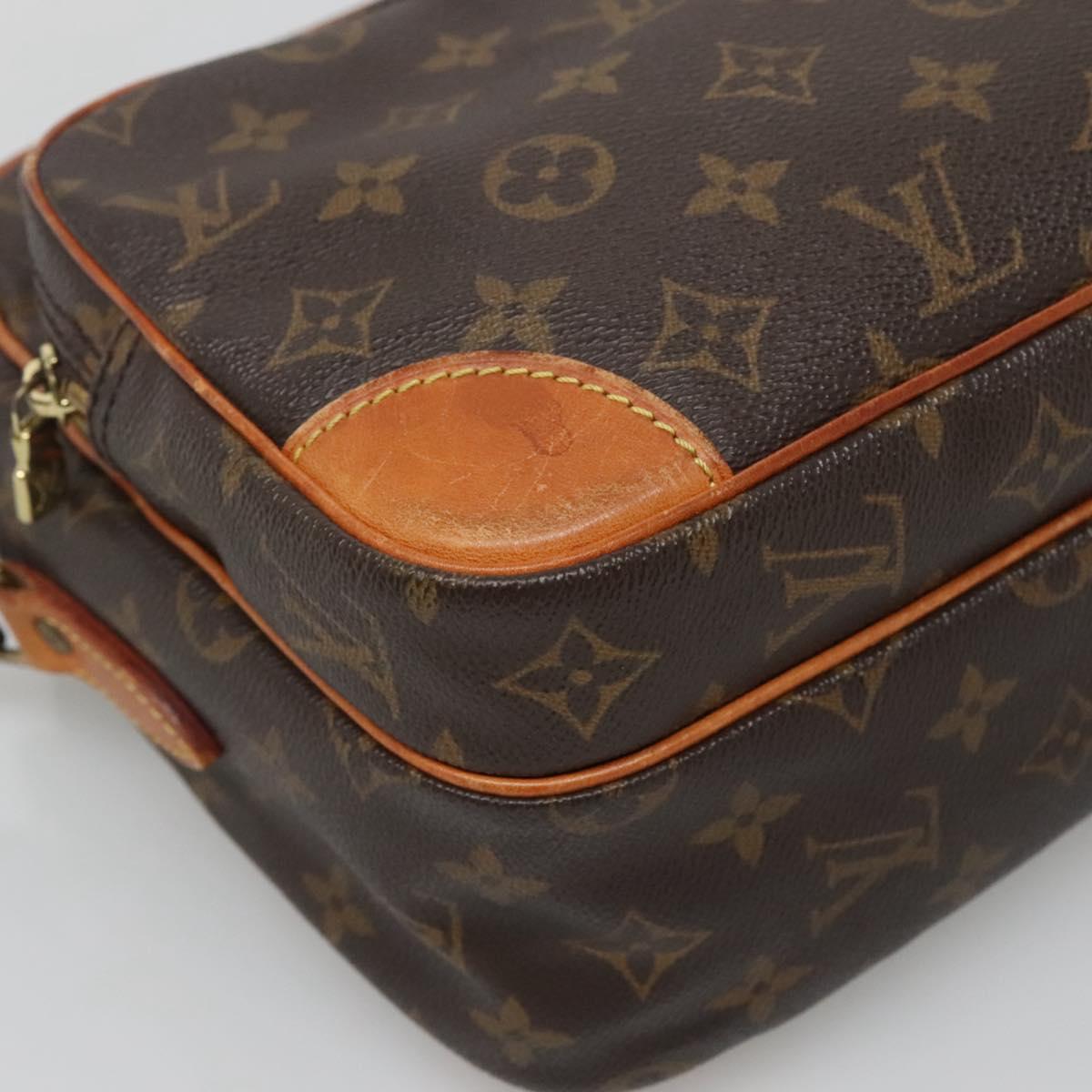 LOUIS VUITTON Monogram Nile Shoulder Bag M45244 LV Auth ep9778