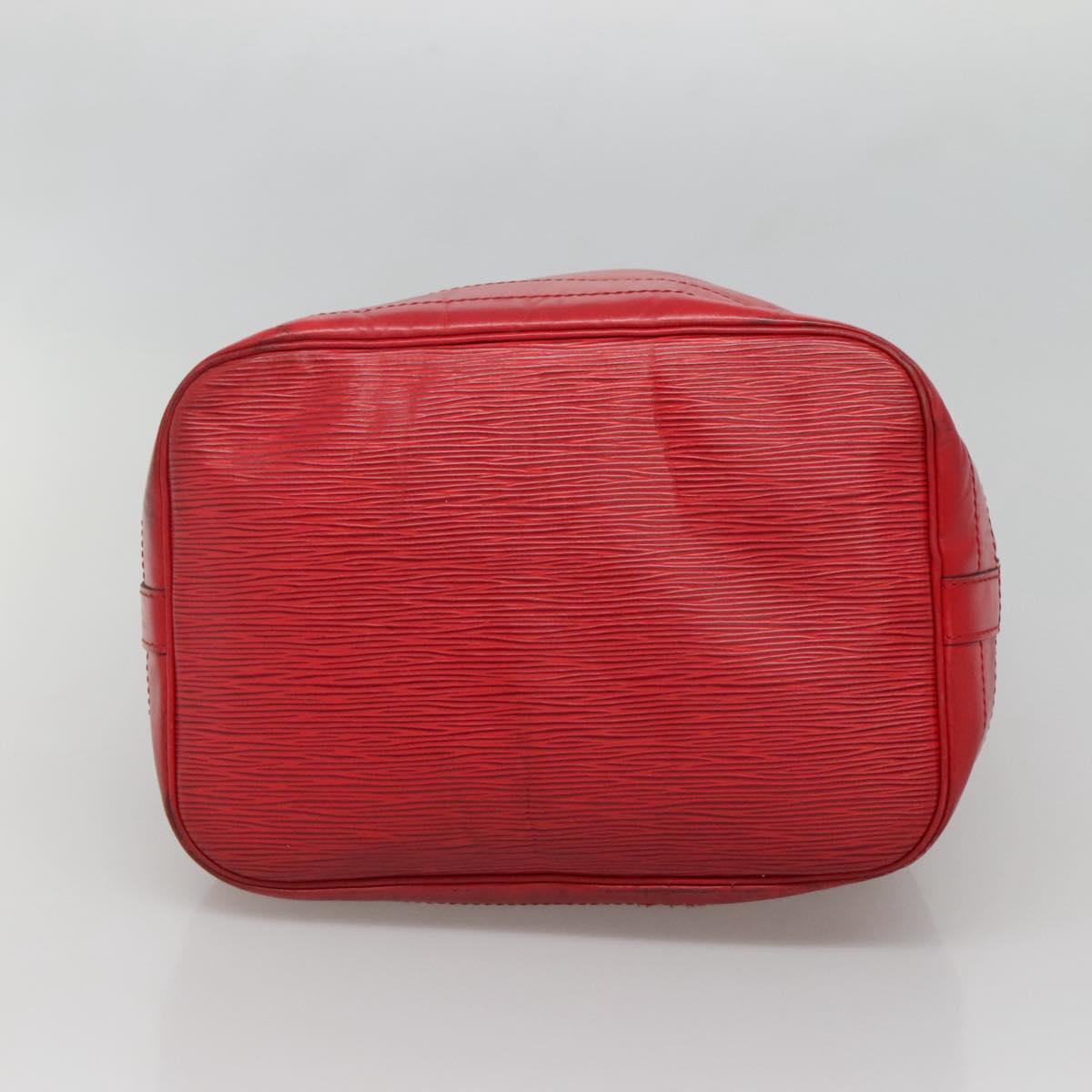 LOUIS VUITTON Epi Noe Shoulder Bag Red M44007 LV Auth ep9815