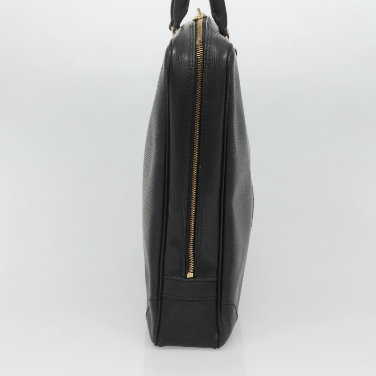 LOUIS VUITTON Epi Porte Documents Voyage Business Bag Black M54472 Auth ep9874
