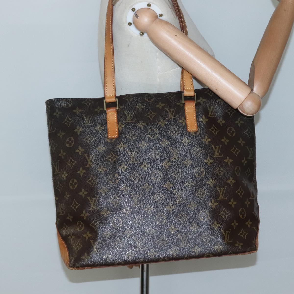 LOUIS VUITTON Monogram Cabas Mezzo Tote Bag M51151 LV Auth ep9907
