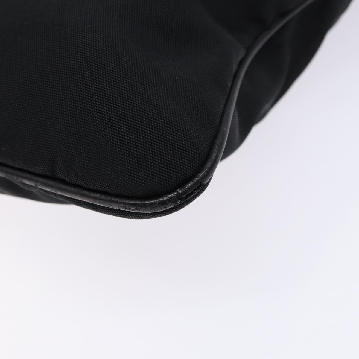 GUCCI Shoulder Bag Canvas Black Silver 001 4021 Auth ep9915