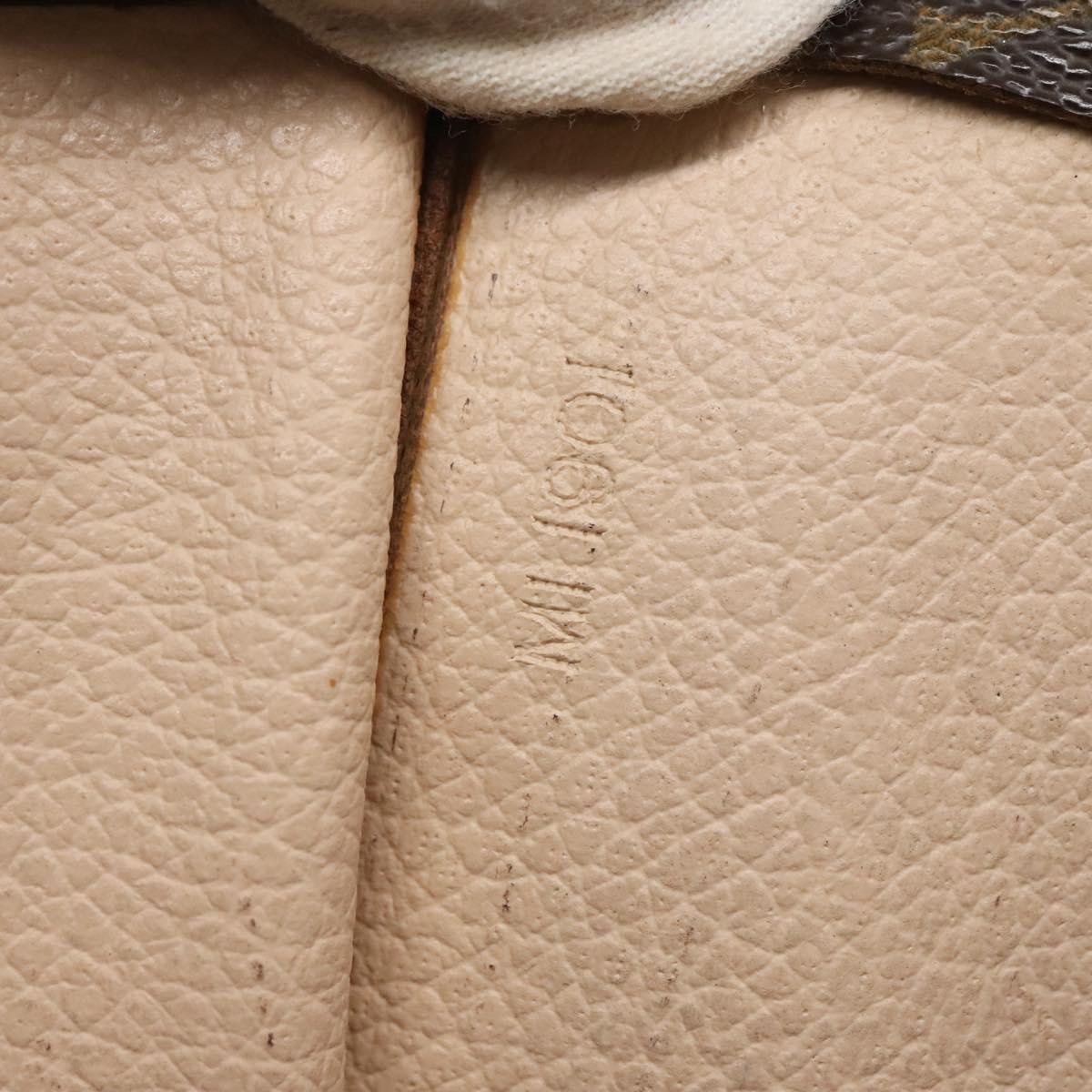 LOUIS VUITTON Monogram Sac Plat Hand Bag M51140 LV Auth ep9919