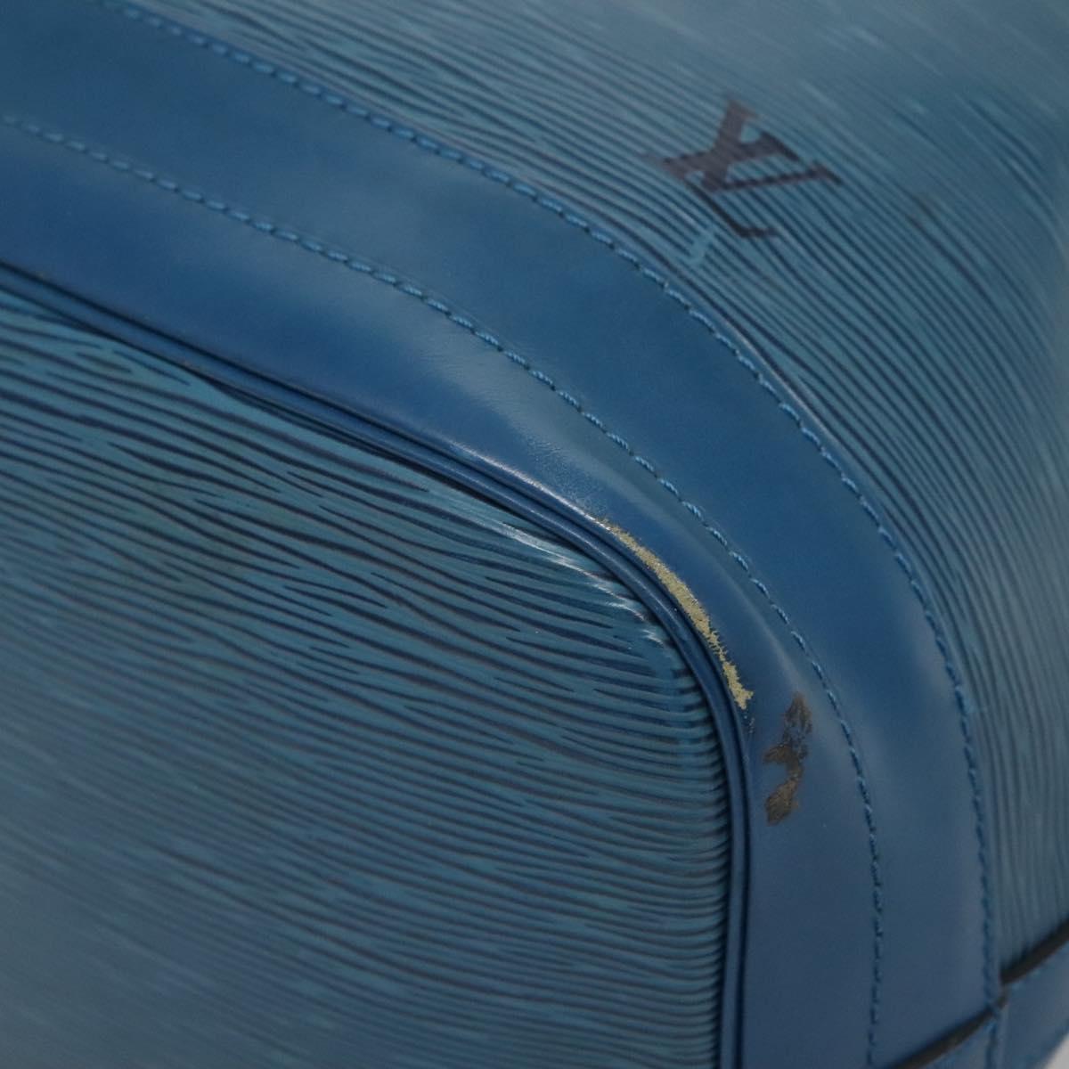 LOUIS VUITTON Epi Noe Shoulder Bag Toledo Blue M44005 LV Auth ep9920