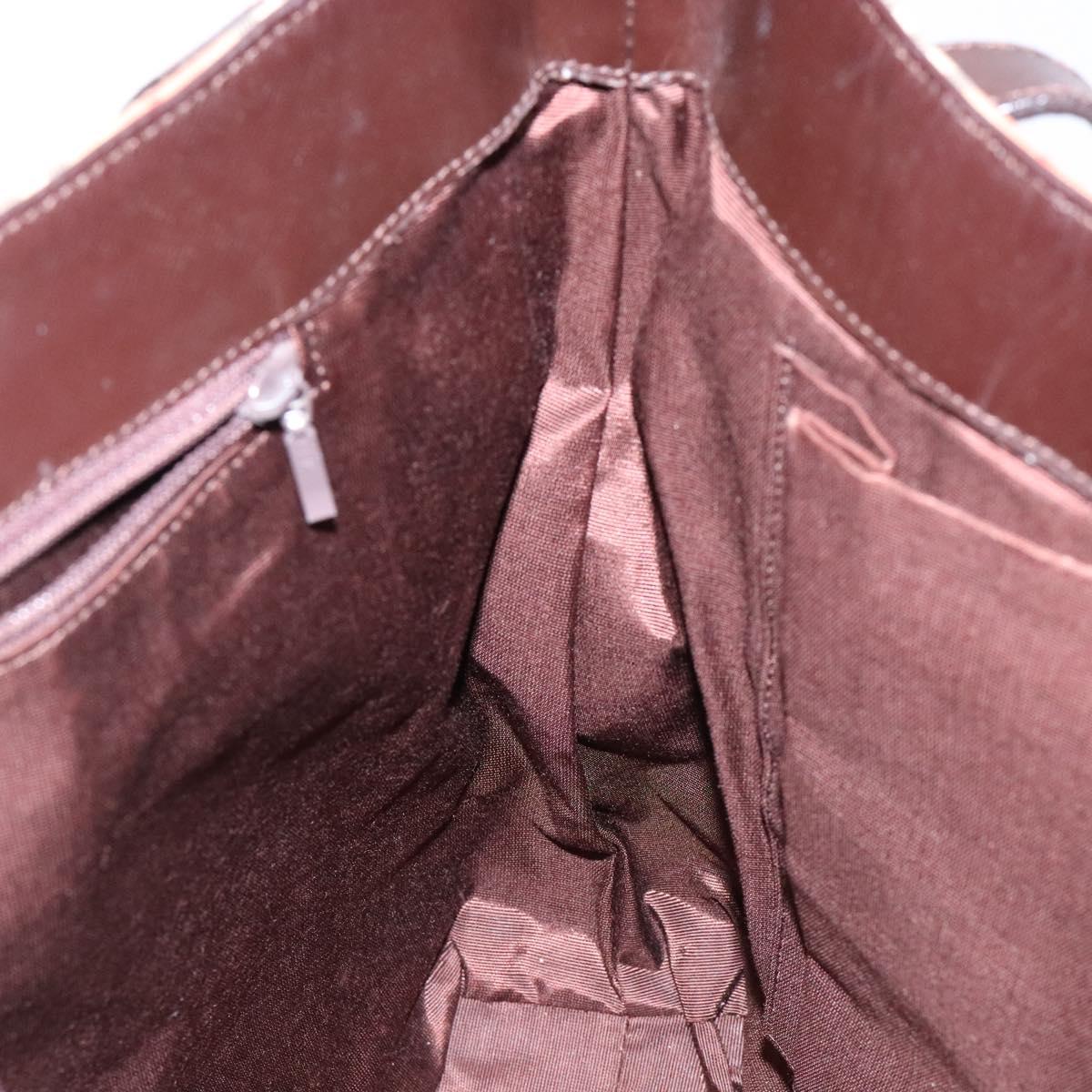 Burberrys Nova Check Tote Bag Canvas Beige Gold Auth ep9927