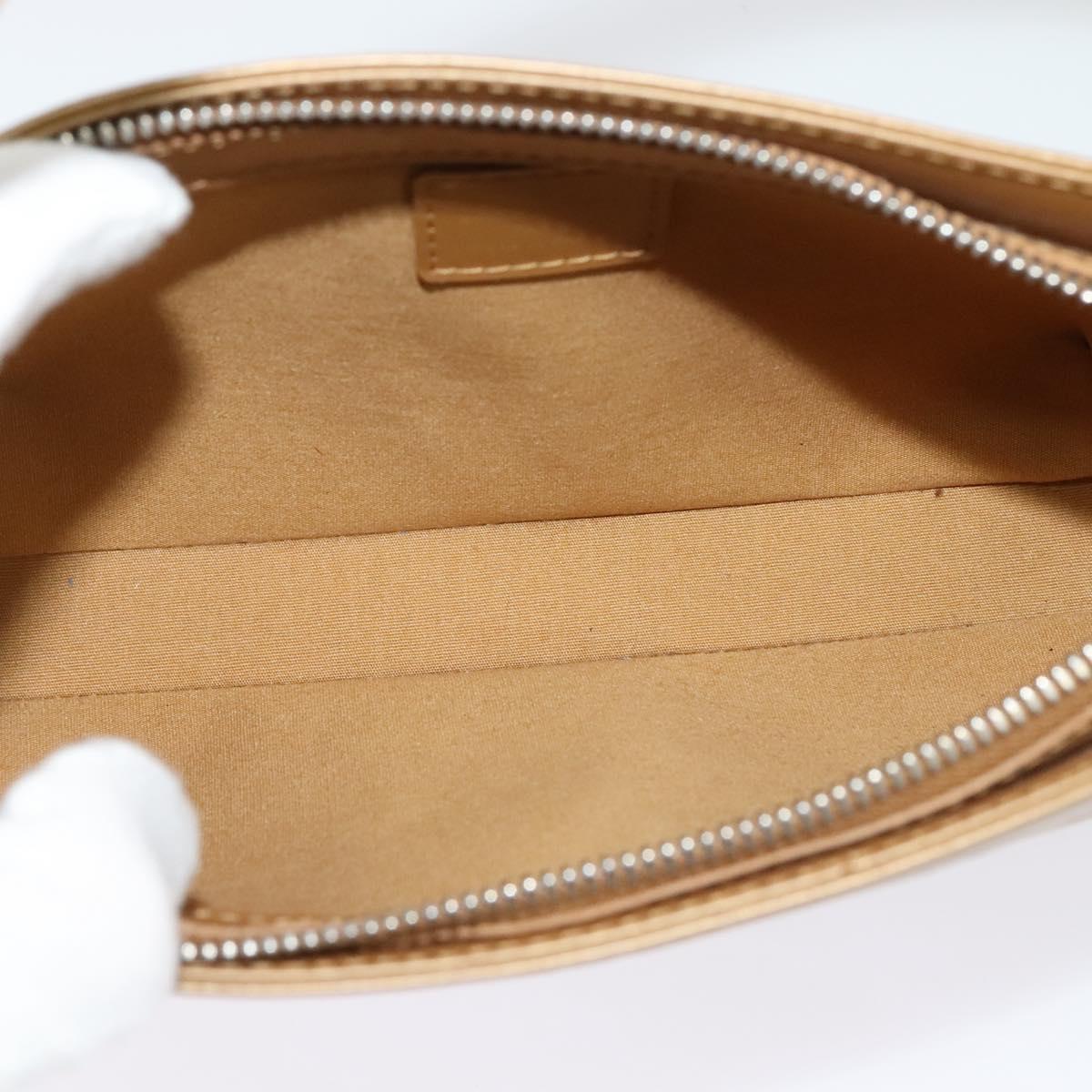 LOUIS VUITTON Monogram matt Fowler Hand Bag Amble M55147 LV Auth ep9932