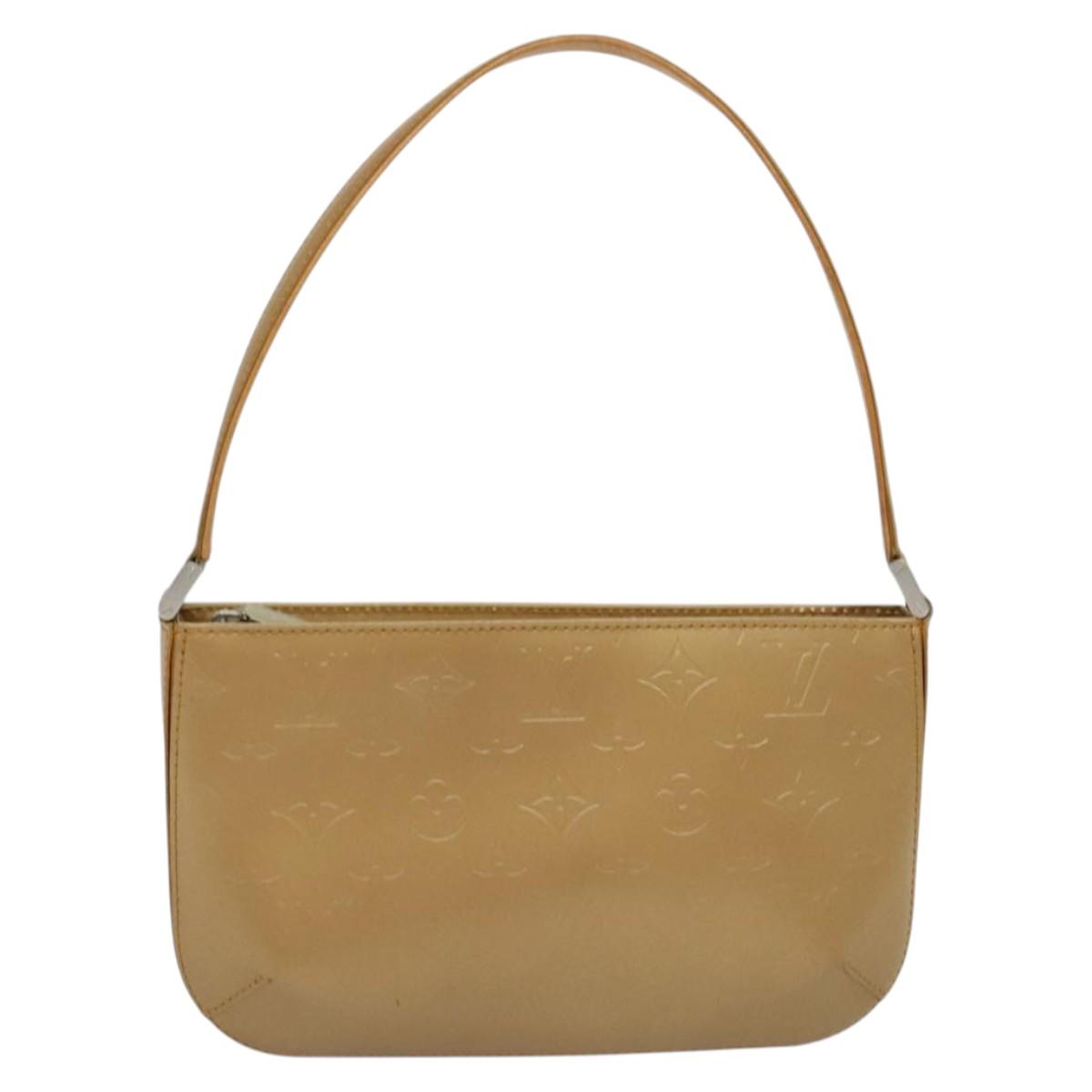LOUIS VUITTON Monogram matt Fowler Hand Bag Amble M55147 LV Auth ep9932