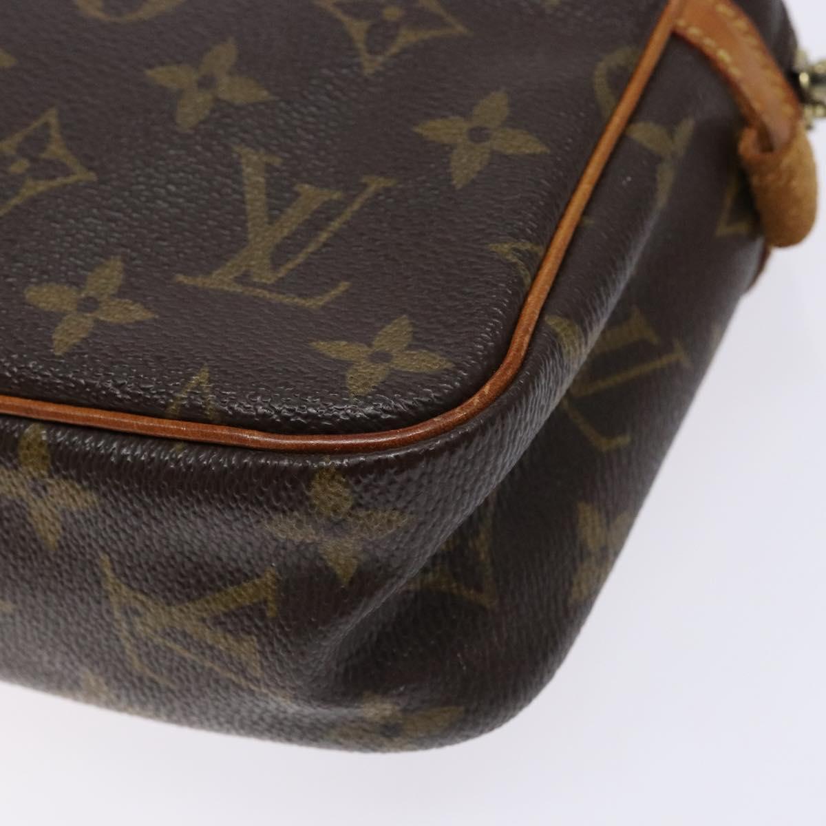 LOUIS VUITTON Monogram Compiegne 23 Clutch Bag M51847 LV Auth ep9937