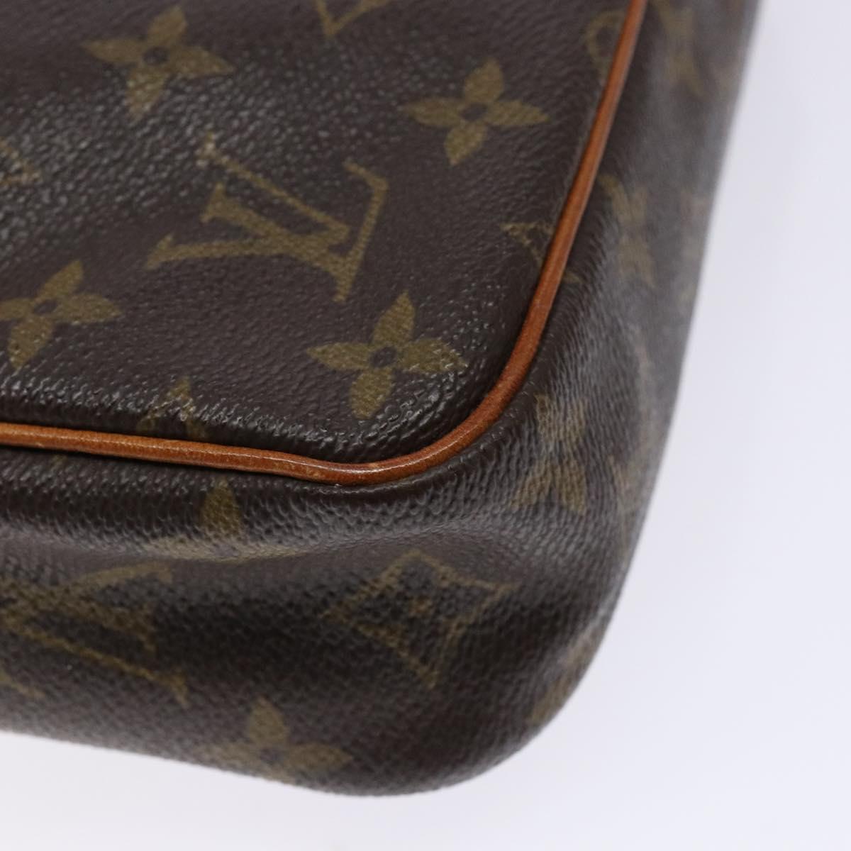 LOUIS VUITTON Monogram Compiegne 23 Clutch Bag M51847 LV Auth ep9937