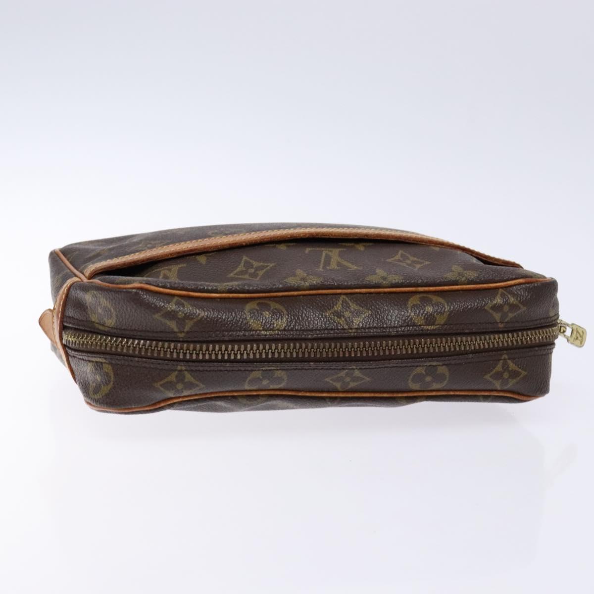 LOUIS VUITTON Monogram Compiegne 23 Clutch Bag M51847 LV Auth ep9937