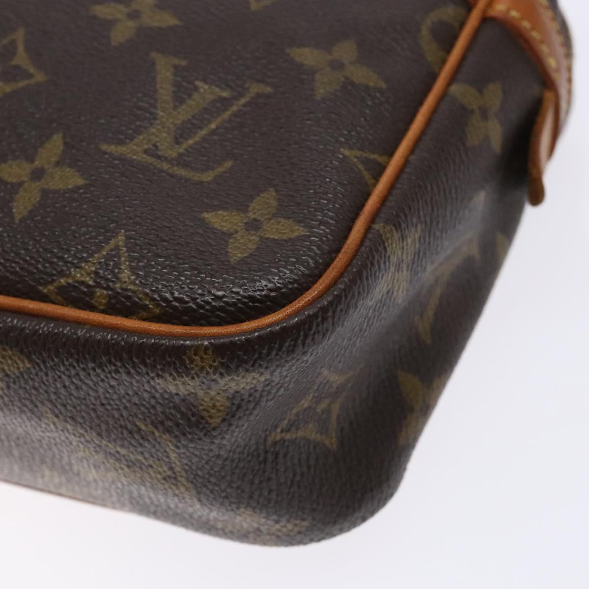 LOUIS VUITTON Monogram Compiegne 23 Clutch Bag M51847 LV Auth ep9937
