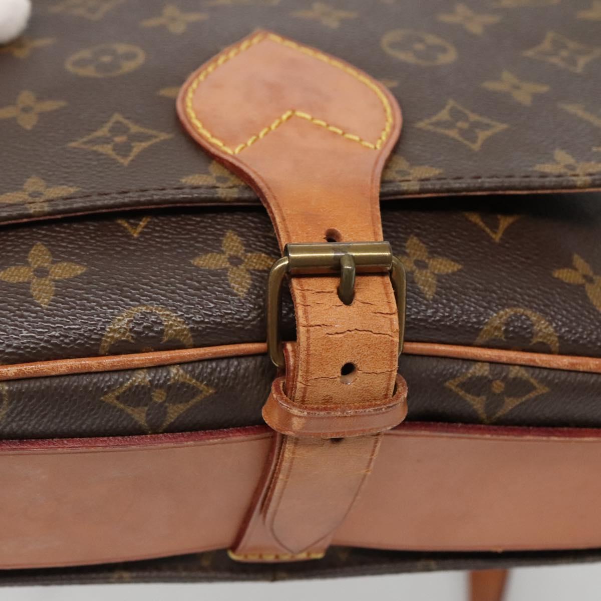 LOUIS VUITTON Monogram Cartouchiere MM Shoulder Bag M51253 LV Auth ep9970