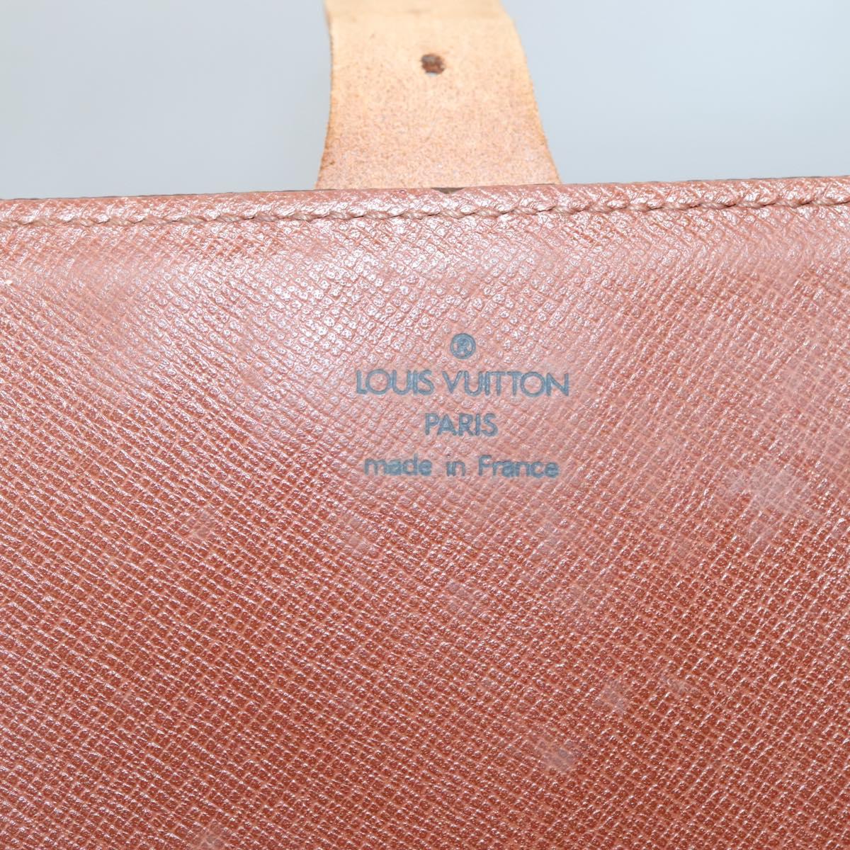LOUIS VUITTON Monogram Cartouchiere MM Shoulder Bag M51253 LV Auth ep9970