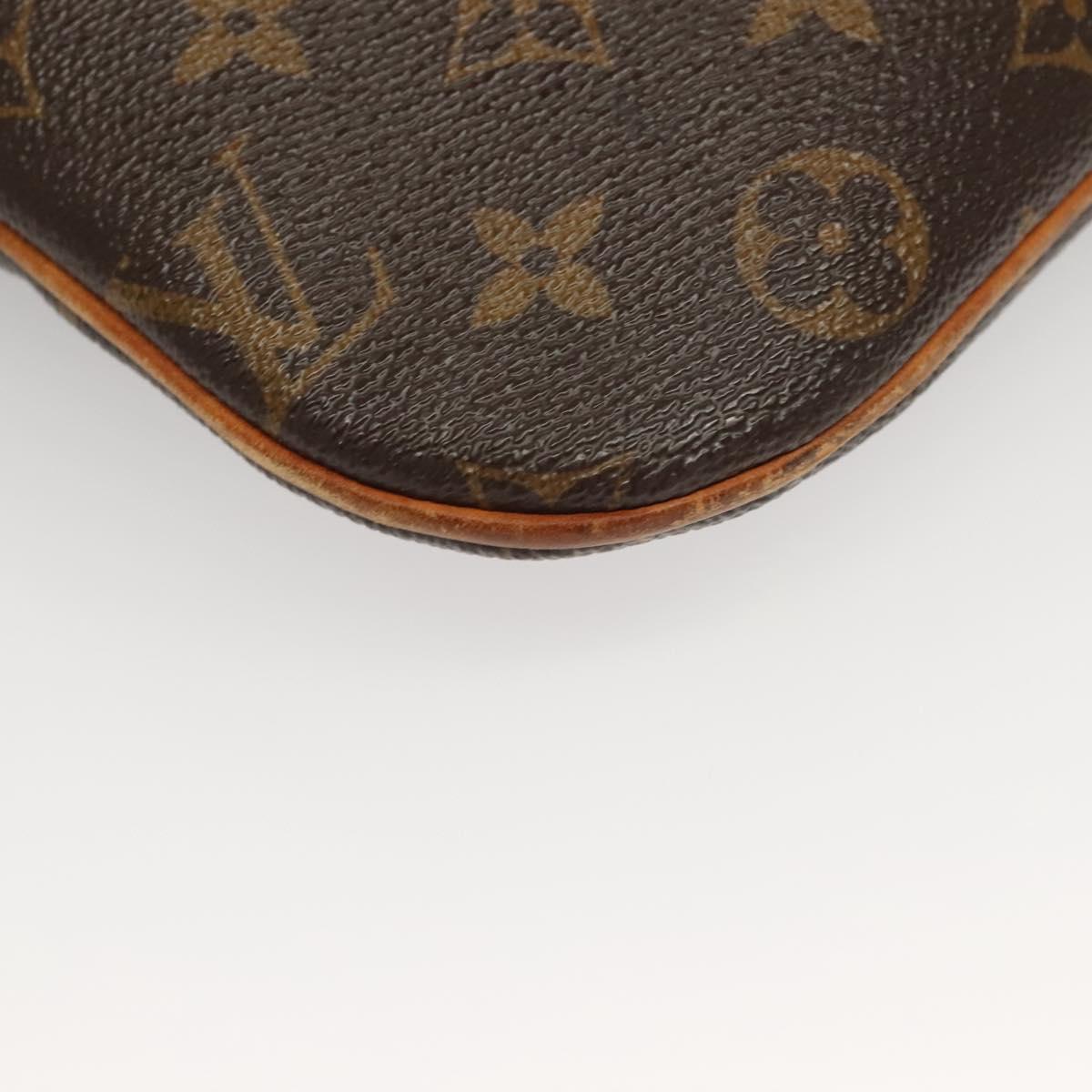 LOUIS VUITTON Monogram Pochette Bosphore Shoulder Bag M40044 LV Auth ep9984