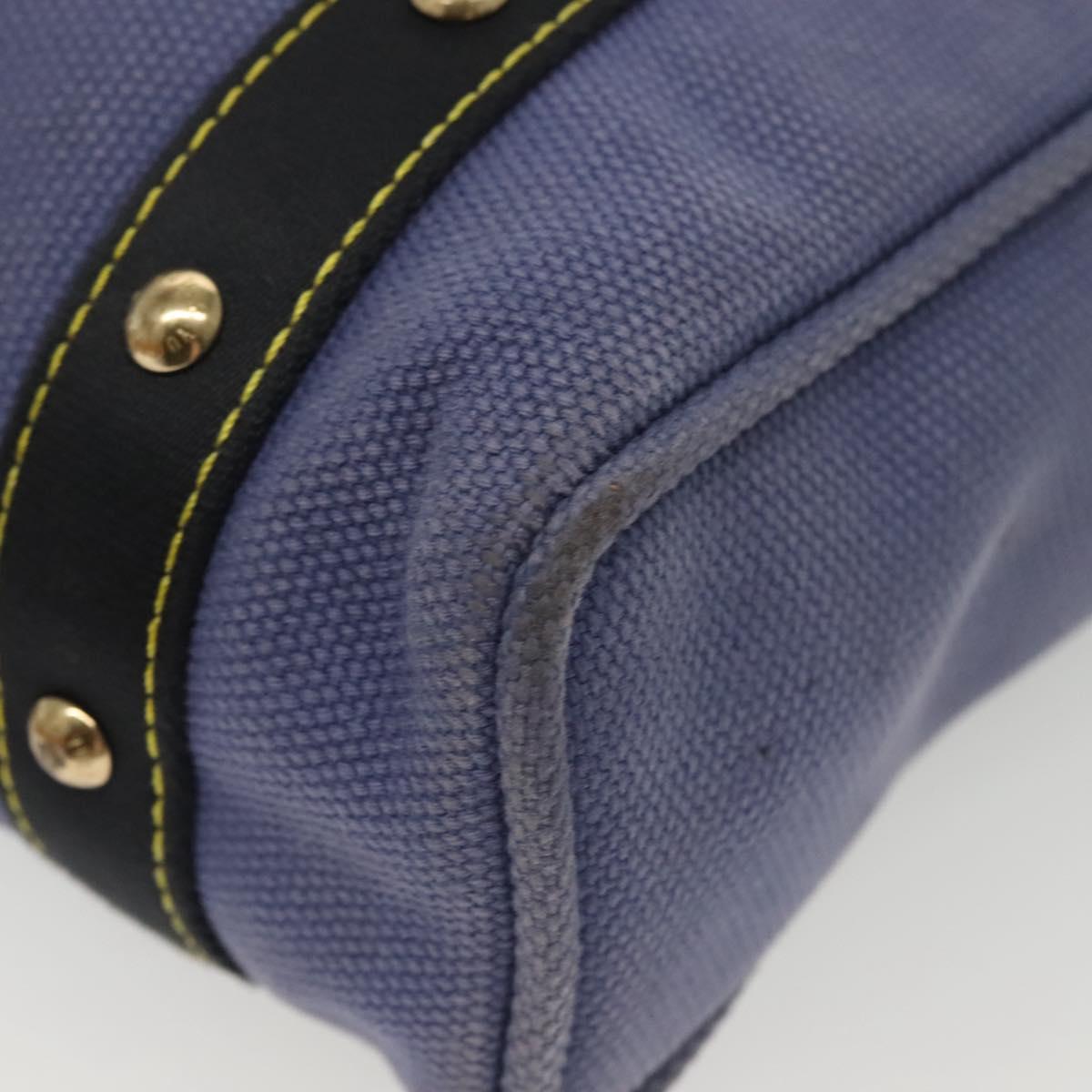 LOUIS VUITTON Antigua Cabas MM Tote Bag Blue M40087 LV Auth ep9985