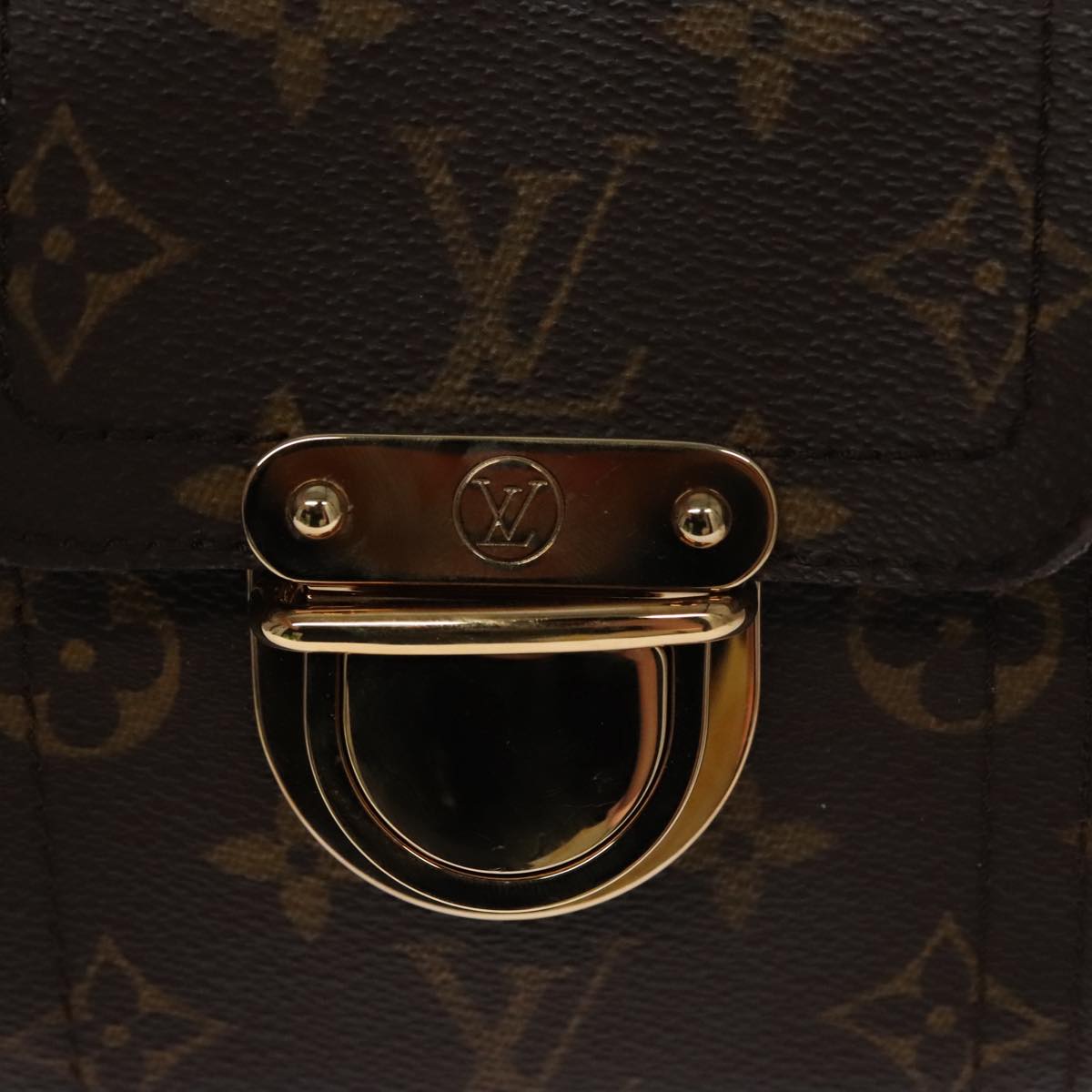 LOUIS VUITTON Monogram Manhattan PM Hand Bag M40026 LV Auth FF5979SAV