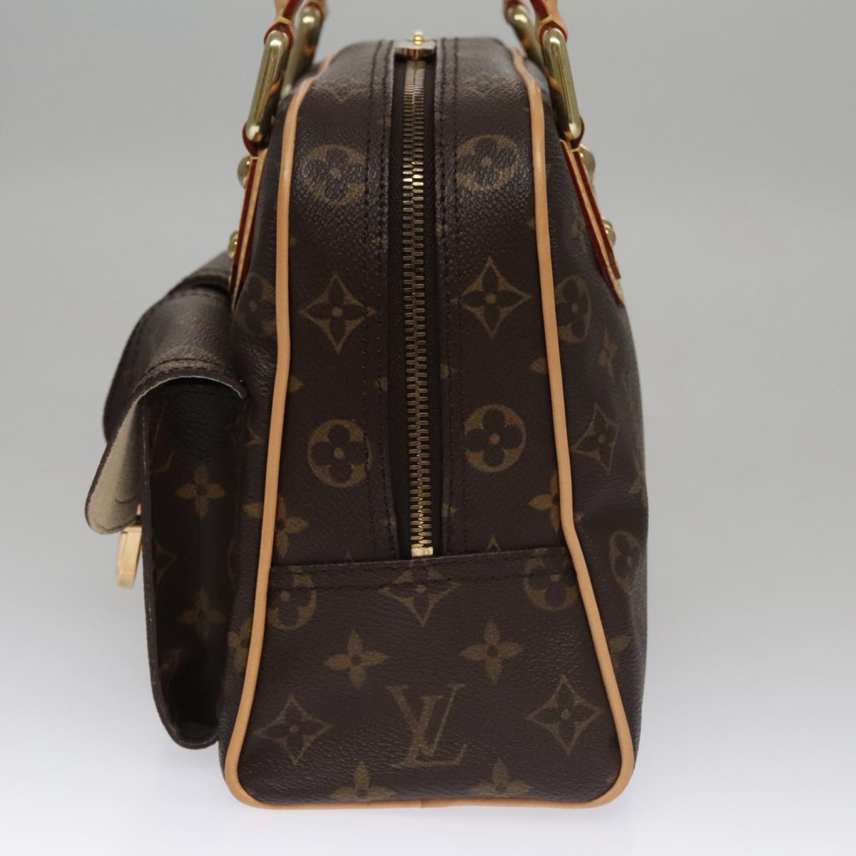 LOUIS VUITTON Monogram Manhattan PM Hand Bag M40026 LV Auth FF5979SAV