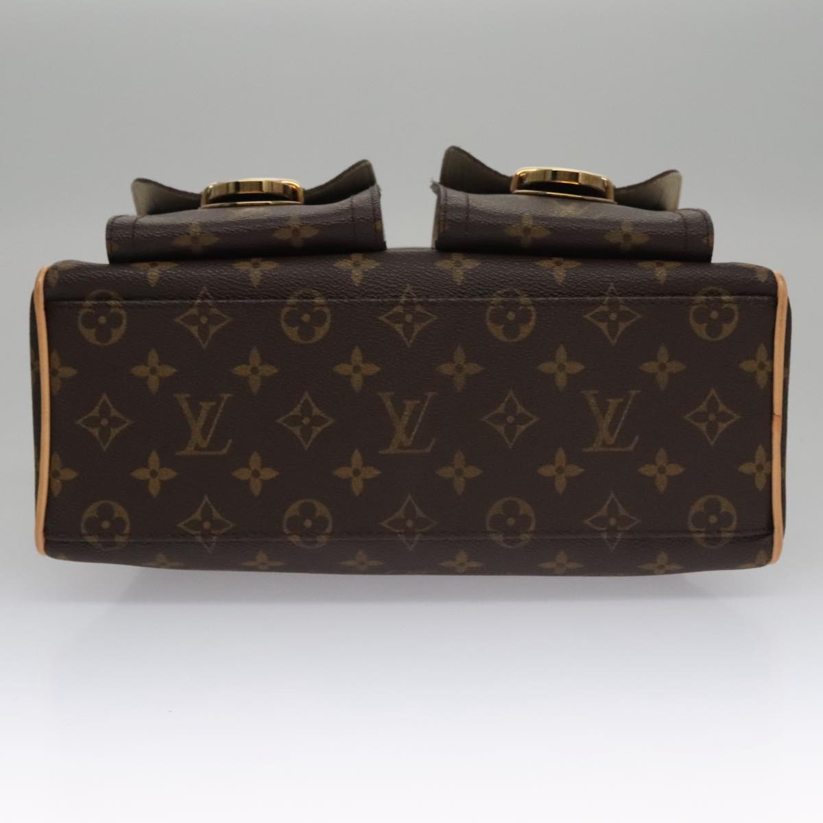 LOUIS VUITTON Monogram Manhattan PM Hand Bag M40026 LV Auth FF5979SAV