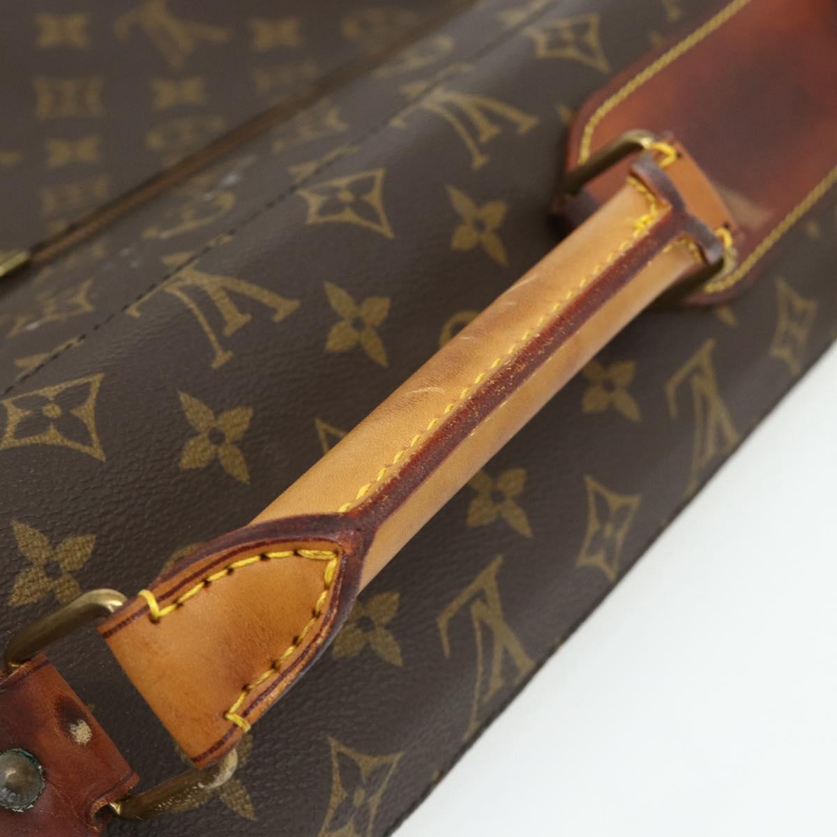 LOUIS VUITTON Monogram Portable Cabin Garment Cover M23420 LV Auth fm2176
