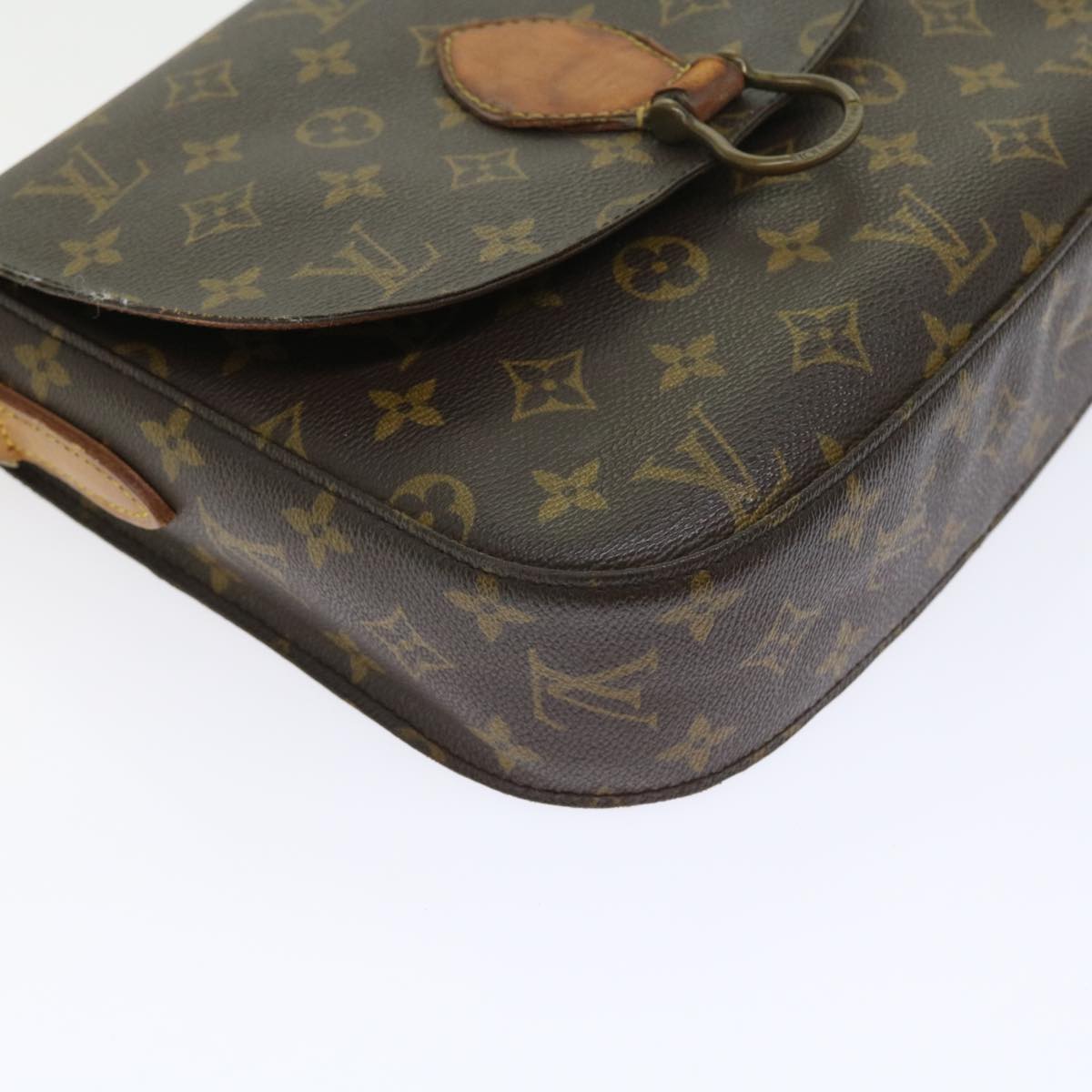 LOUIS VUITTON Monogram Saint Cloud GM Shoulder Bag M51242 LV Auth fm2815