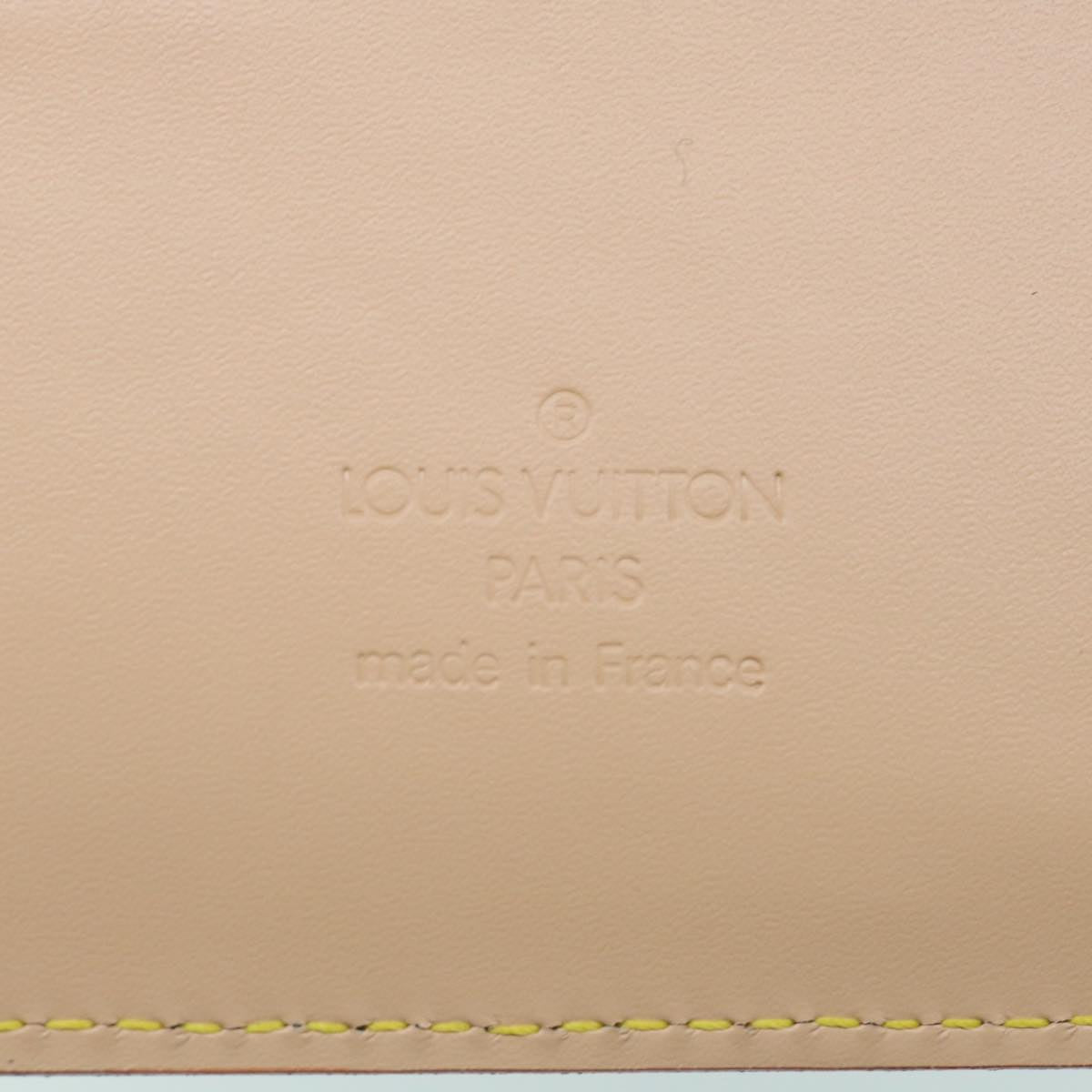 LOUIS VUITTON Multicolor Agenda GM Day Planner Cover Black R20893 Auth fm3102SAV