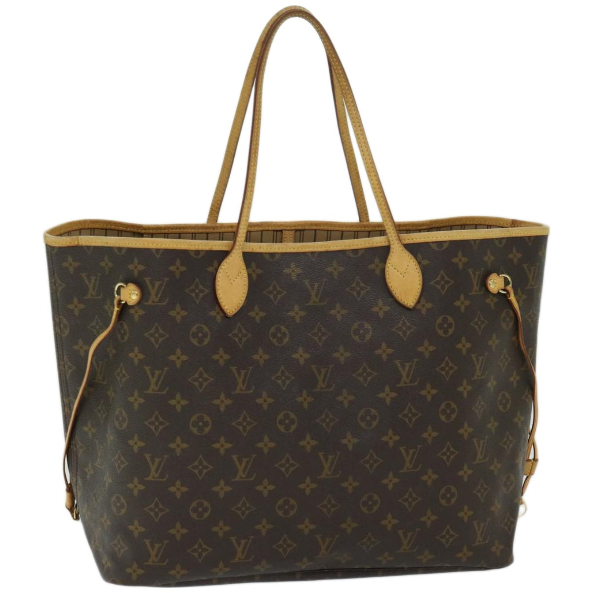 LOUIS VUITTON Monogram Neverfull GM Tote Bag M40157 LV Auth fm3253