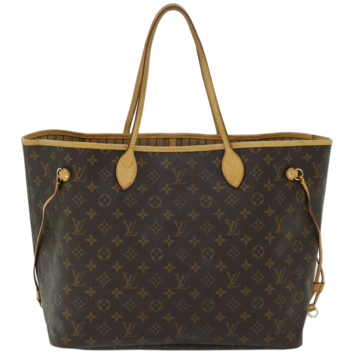 LOUIS VUITTON Monogram Neverfull GM Tote Bag M40157 LV Auth fm3253