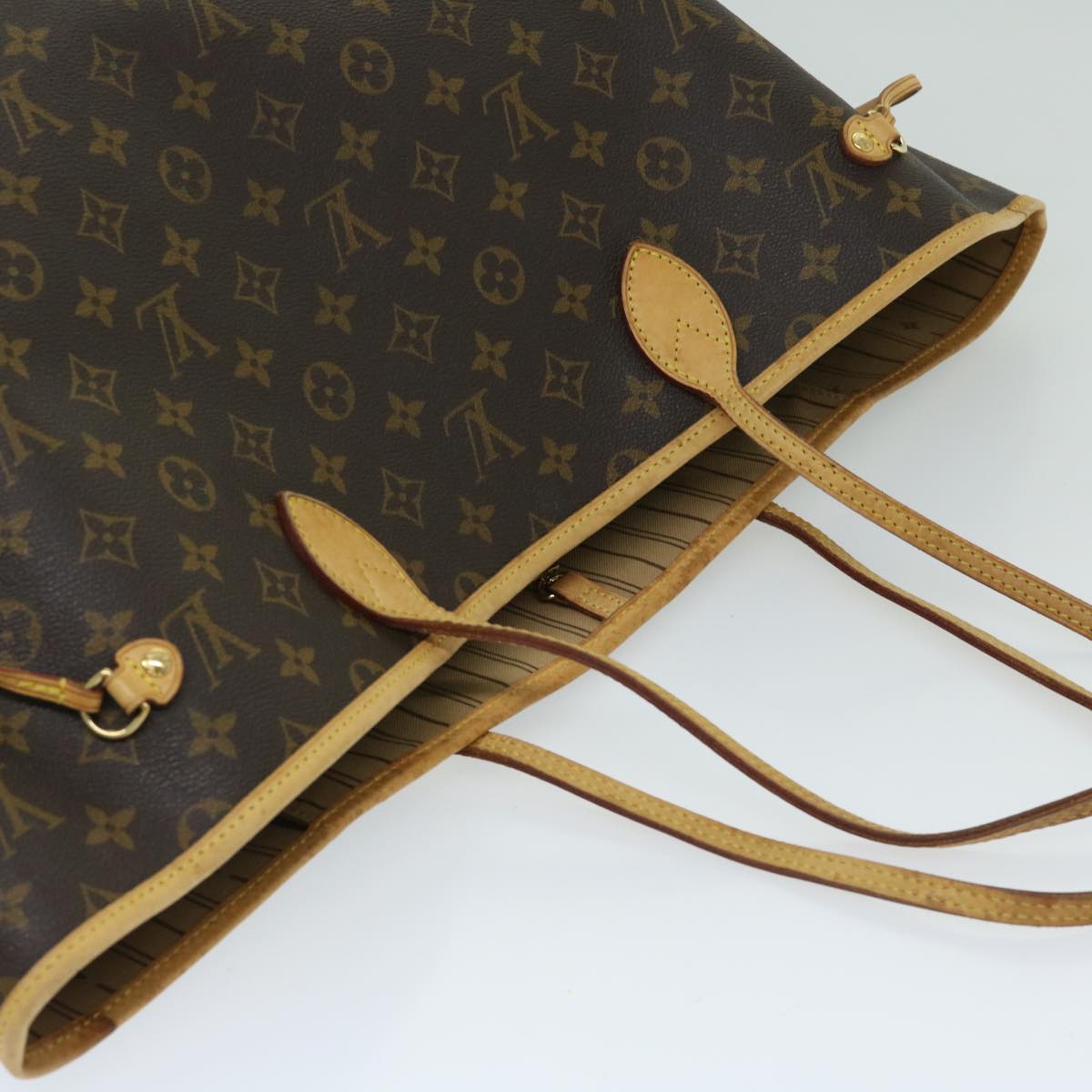 LOUIS VUITTON Monogram Neverfull GM Tote Bag M40157 LV Auth fm3253
