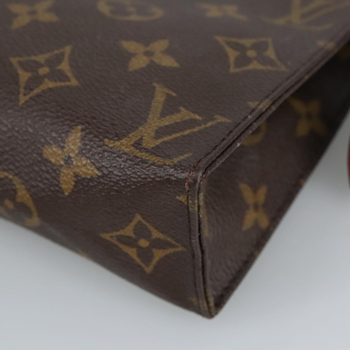 LOUIS VUITTON Monogram Poche Toilette 19 Pouch M47544 LV Auth fm4027