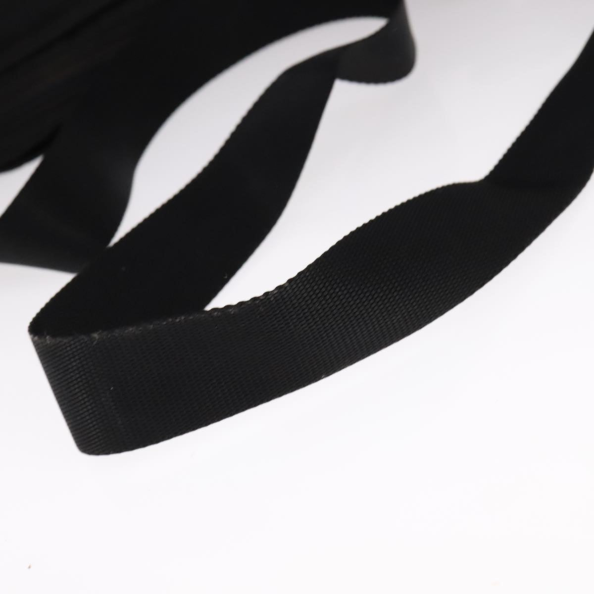 PRADA Shoulder Bag Nylon Black Auth fm4279