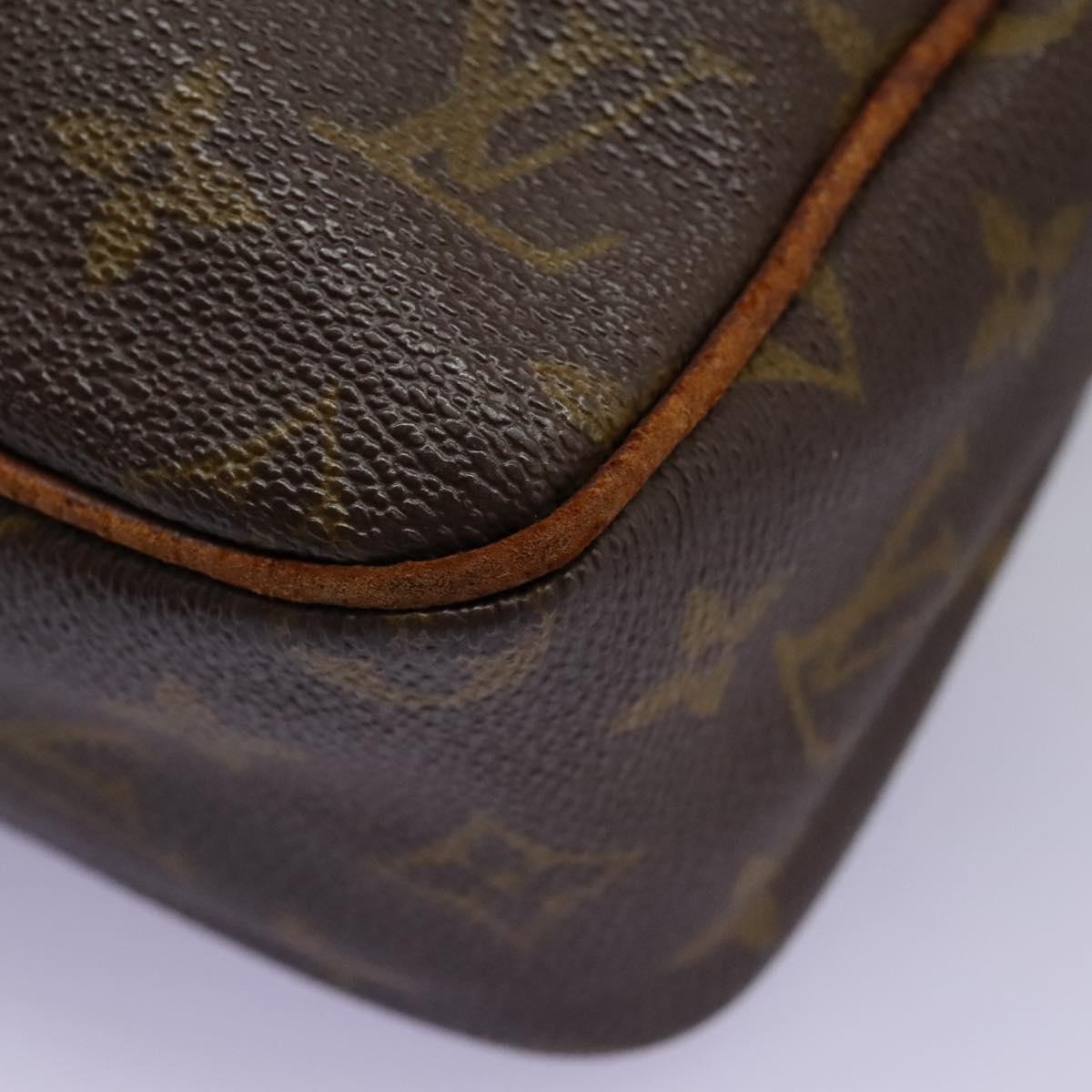 LOUIS VUITTON Monogram Petit Marceau Shoulder Bag M40264 LV Auth fm4301