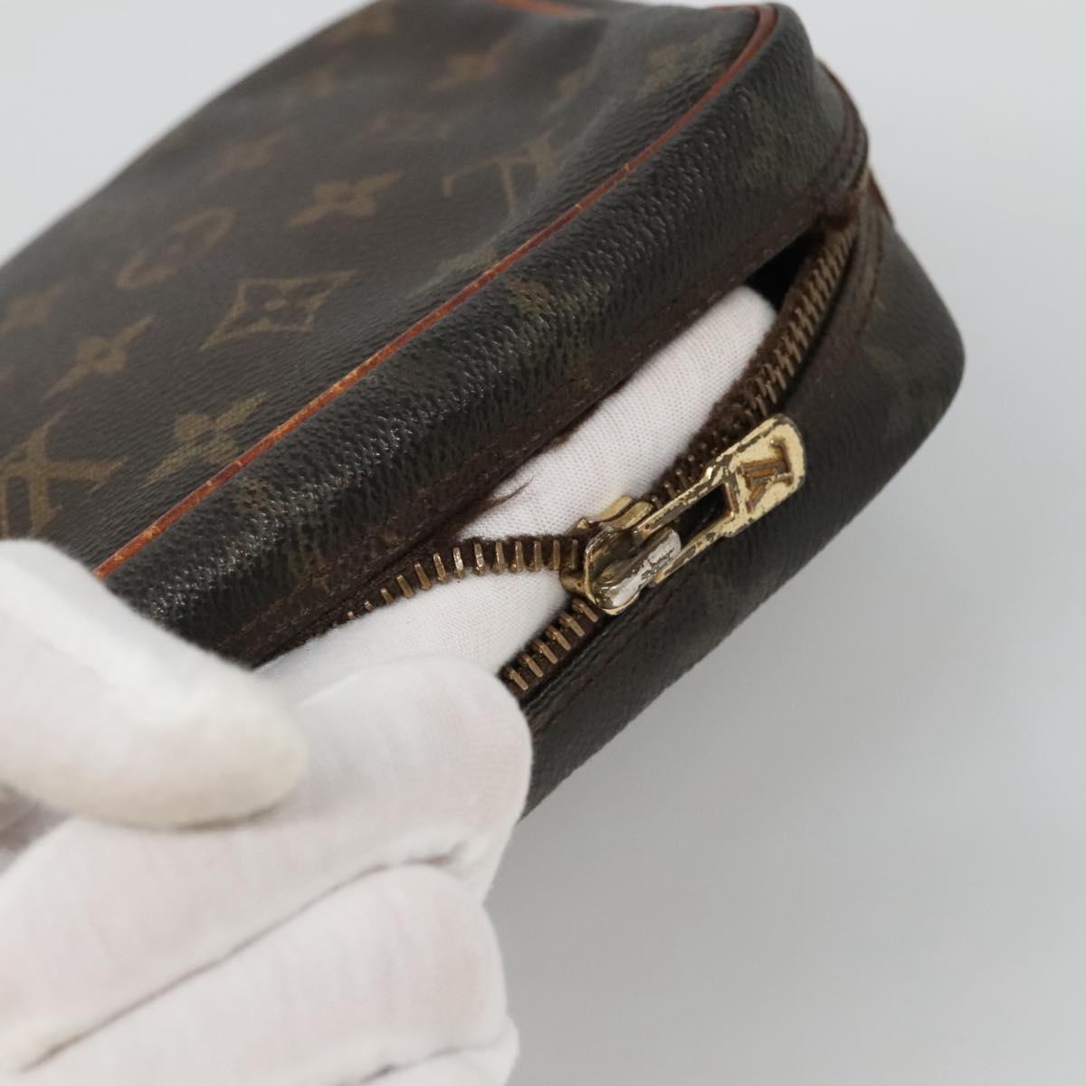 LOUIS VUITTON Monogram Compiegne 23 Clutch Bag M51847 LV Auth fm4399