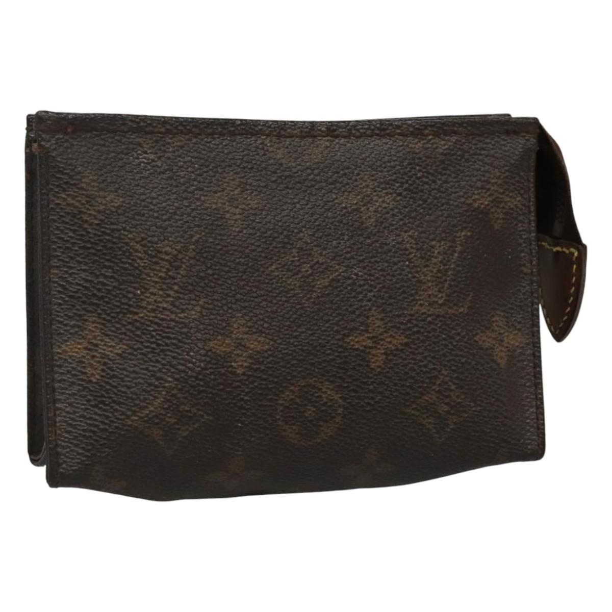 LOUIS VUITTON Monogram Posh Toilette 15 Pouch M47546 LV Auth fm4445