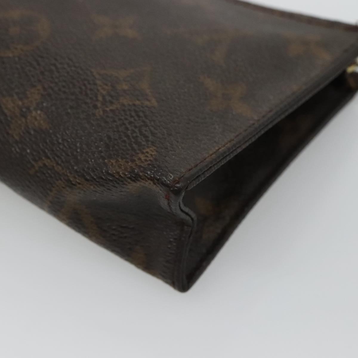 LOUIS VUITTON Monogram Posh Toilette 15 Pouch M47546 LV Auth fm4445