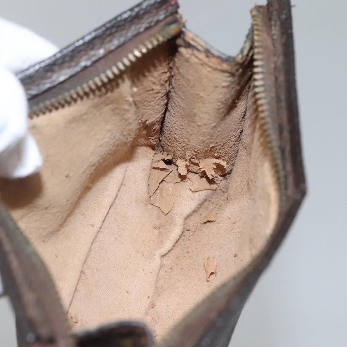 LOUIS VUITTON Monogram Posh Toilette 15 Pouch M47546 LV Auth fm4445