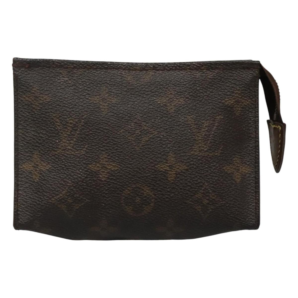LOUIS VUITTON Monogram Posh Toilette 15 Pouch M47546 LV Auth fm4445