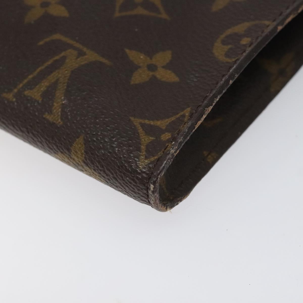 LOUIS VUITTON Monogram Bucket PM Accessory Pouch LV Auth fm4455