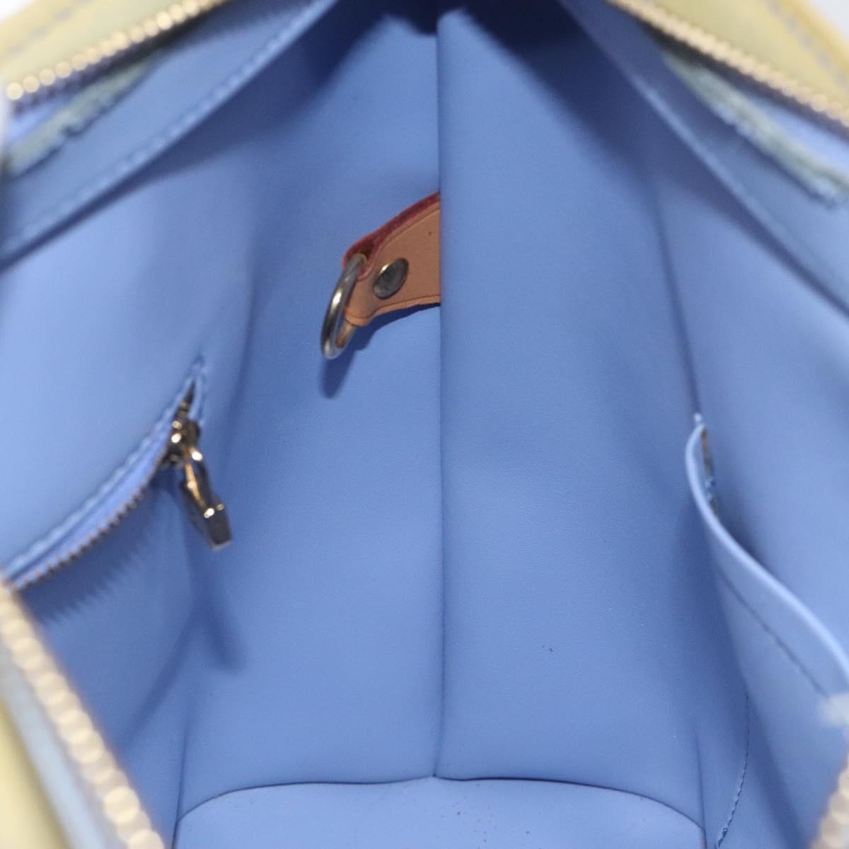 LOUIS VUITTON Monogram Vernis Houston Hand Bag Lavande M91218 LV Auth fm4471