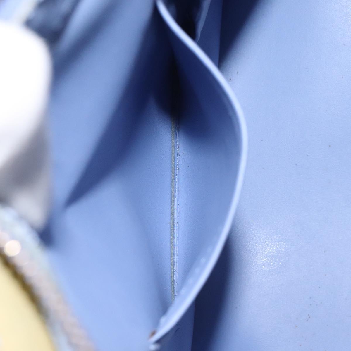 LOUIS VUITTON Monogram Vernis Houston Hand Bag Lavande M91218 LV Auth fm4471