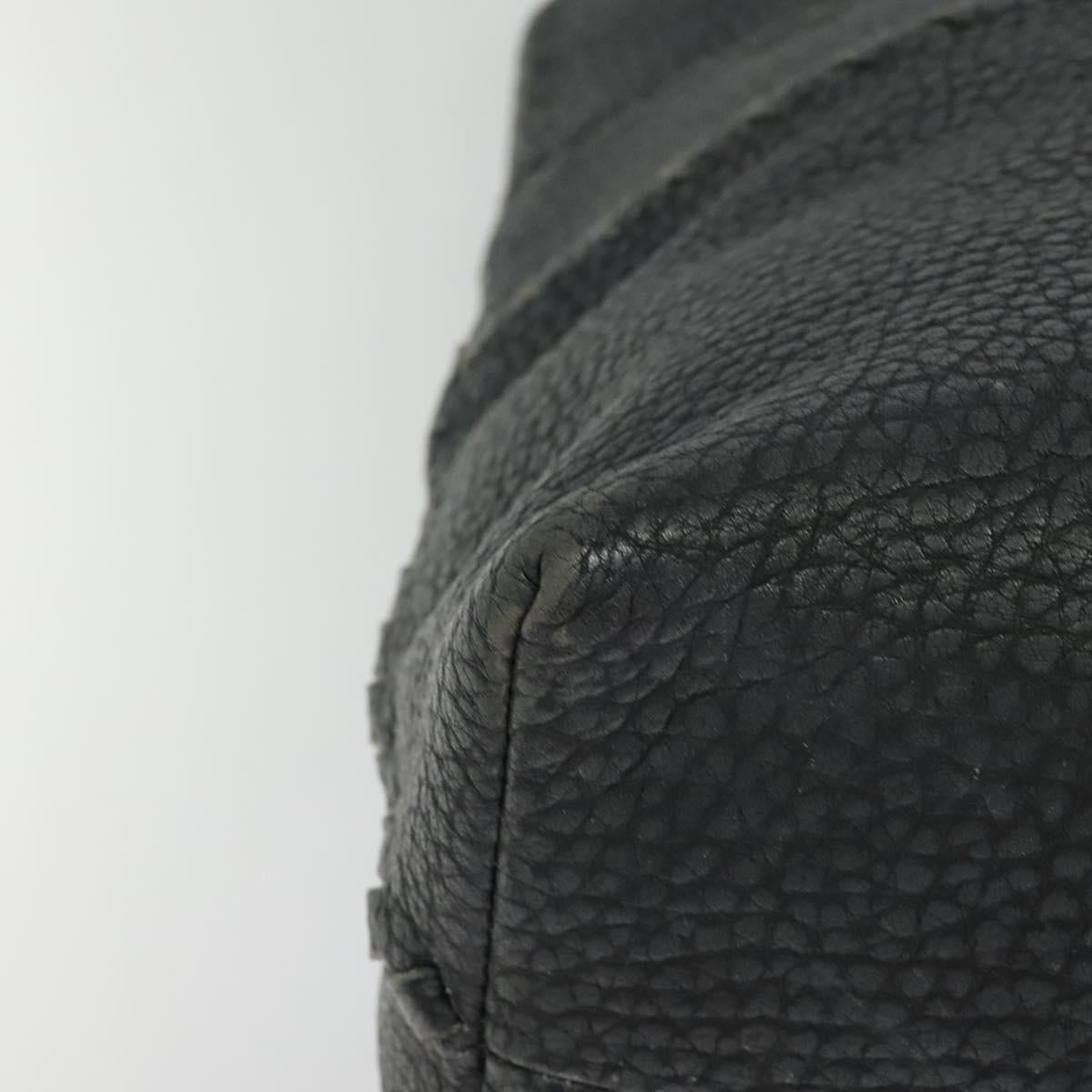 BOTTEGA VENETA Tote Bag Leather Gray 222336 Auth fm4480