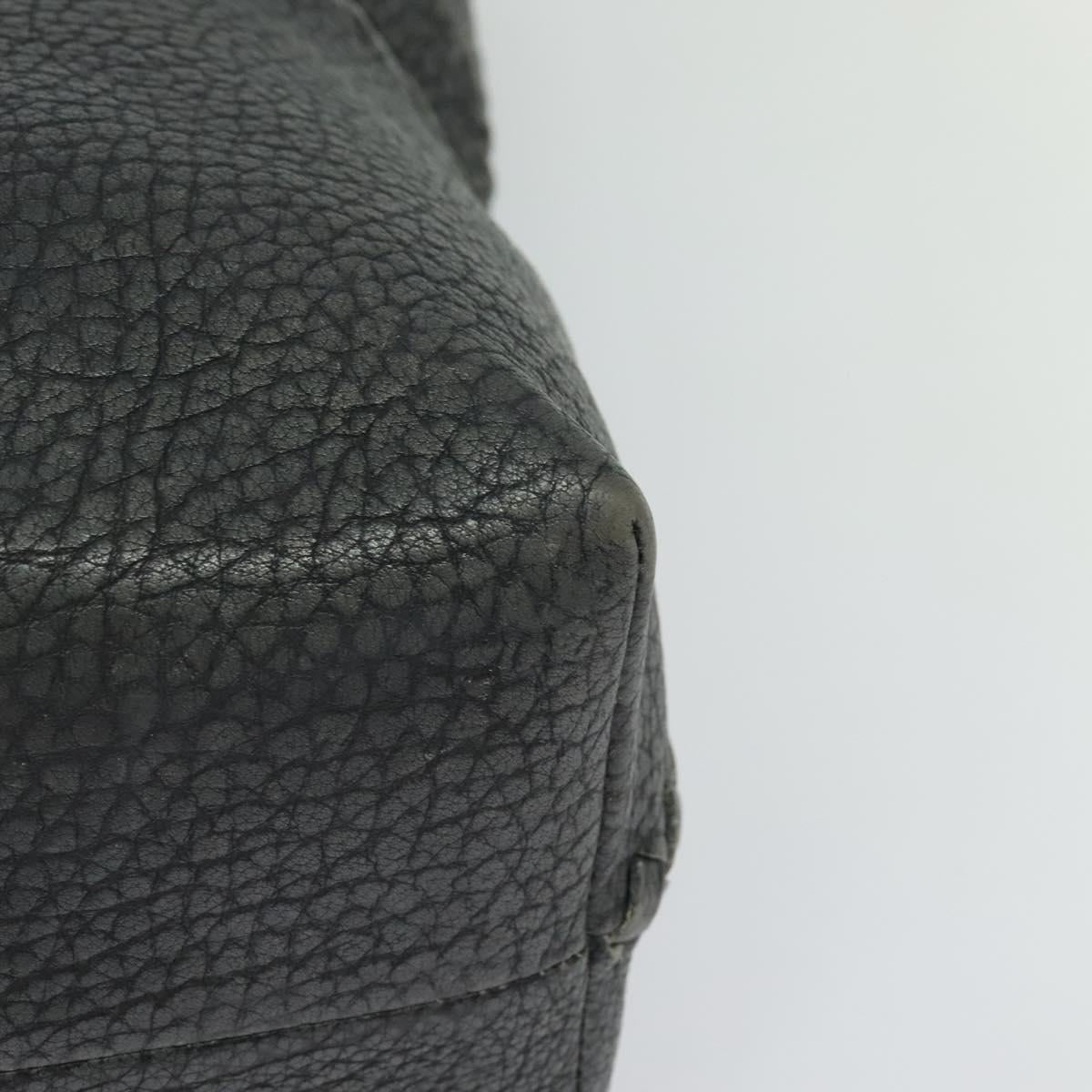 BOTTEGA VENETA Tote Bag Leather Gray 222336 Auth fm4480