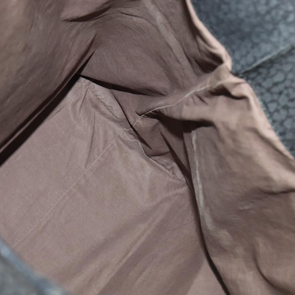 BOTTEGA VENETA Tote Bag Leather Gray 222336 Auth fm4480