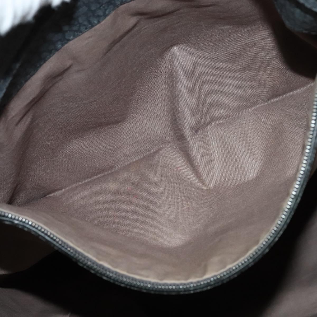 BOTTEGA VENETA Tote Bag Leather Gray 222336 Auth fm4480