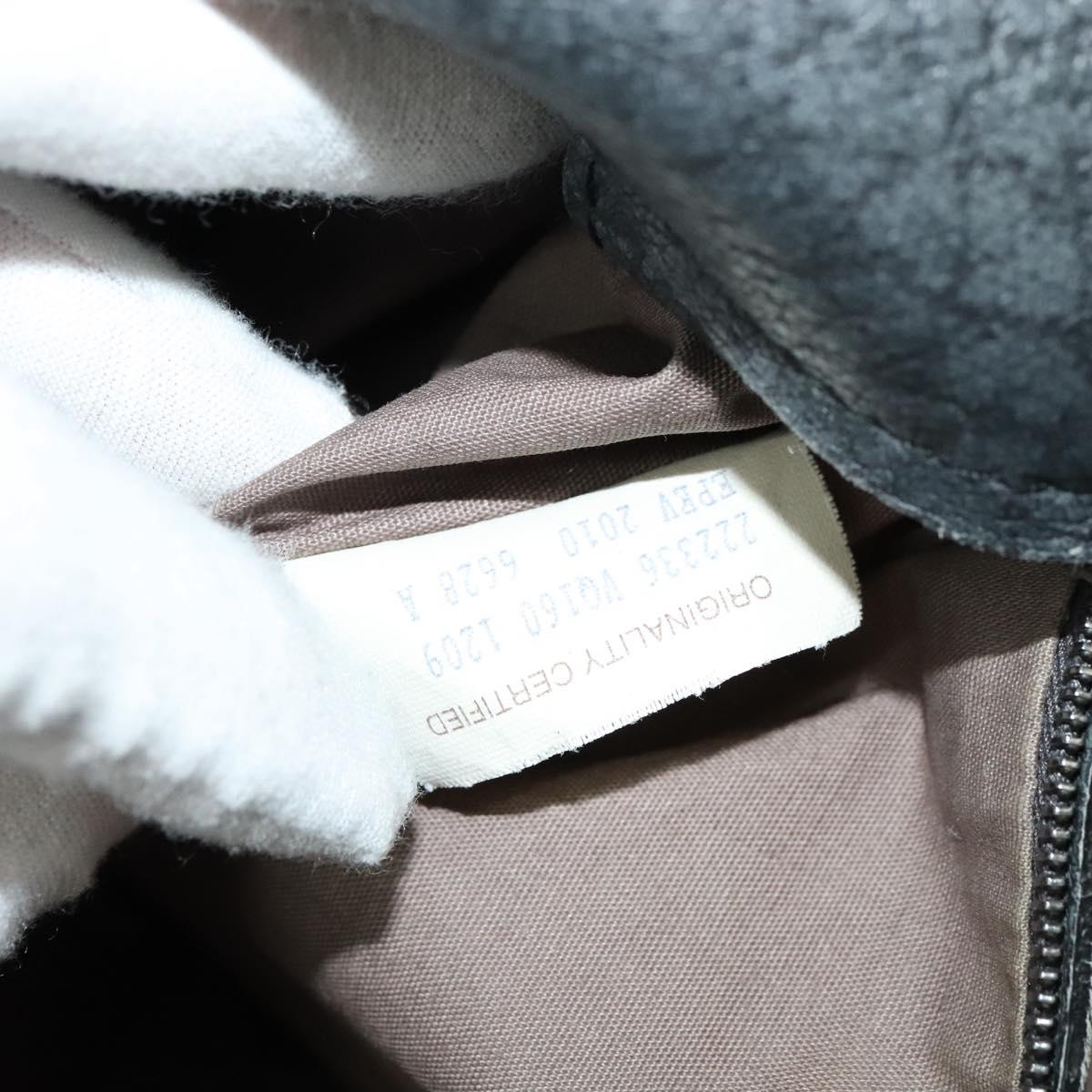 BOTTEGA VENETA Tote Bag Leather Gray 222336 Auth fm4480