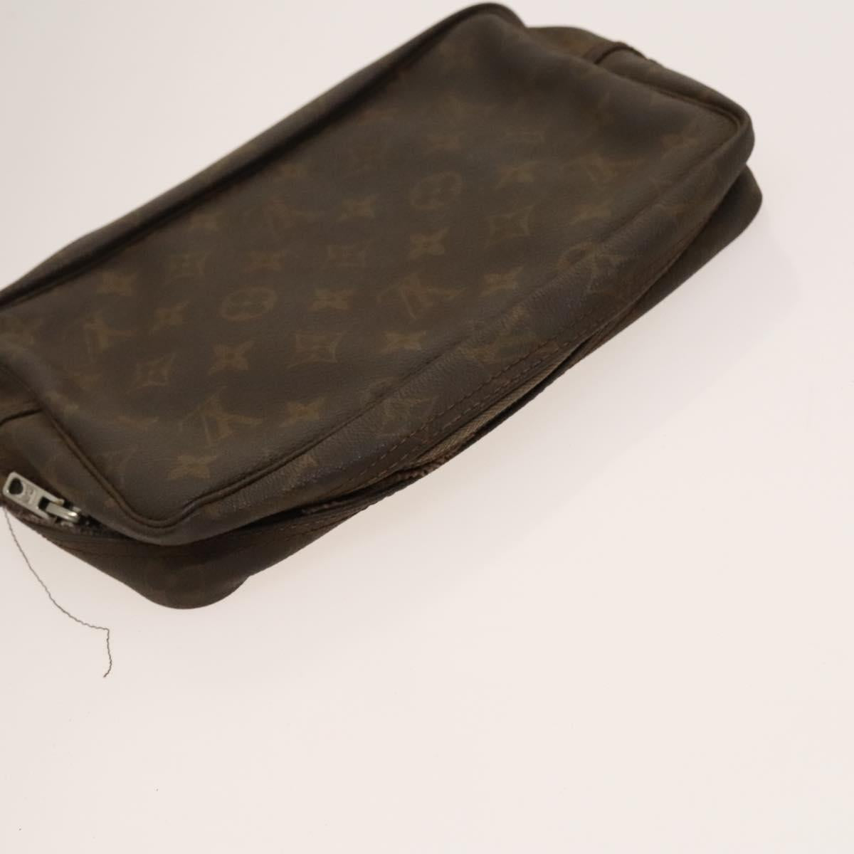 LOUIS VUITTON Monogram Clutch Bag 3Set LV Auth fm4628