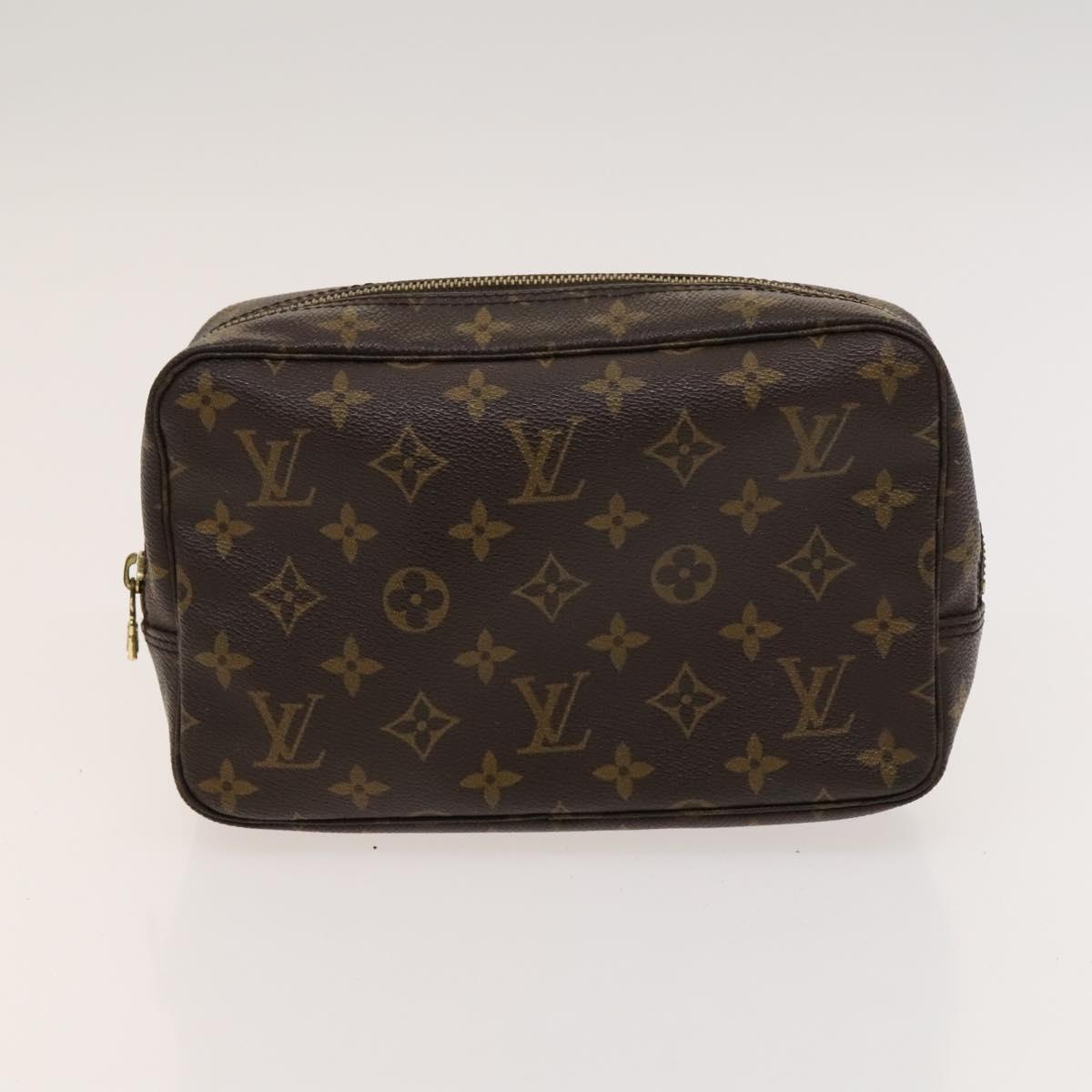 LOUIS VUITTON Monogram Clutch Bag 3Set LV Auth fm4628