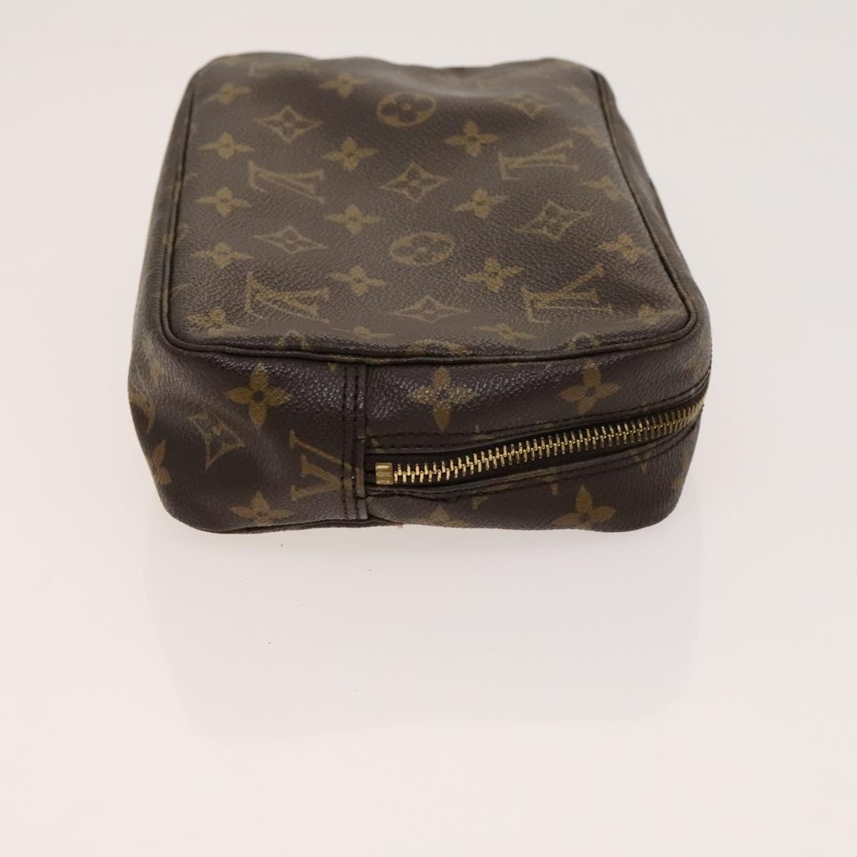 LOUIS VUITTON Monogram Clutch Bag 3Set LV Auth fm4628