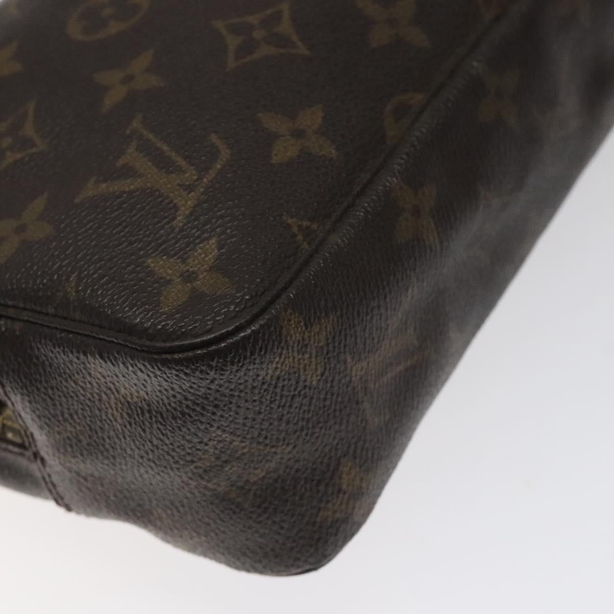 LOUIS VUITTON Monogram Trousse Toilette 23 Clutch Bag M47524 LV Auth fm4640