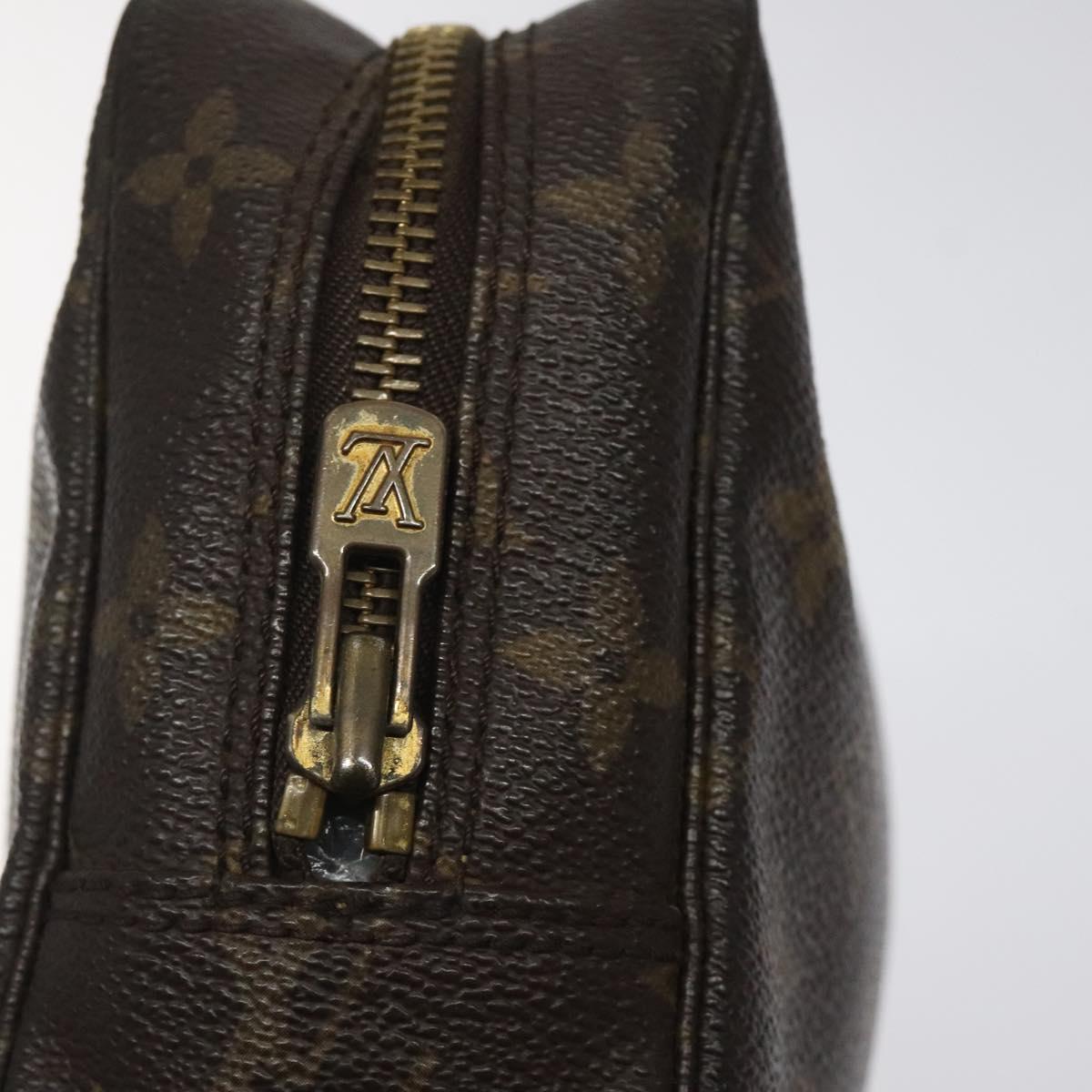 LOUIS VUITTON Monogram Trousse Toilette 23 Clutch Bag M47524 LV Auth fm4640