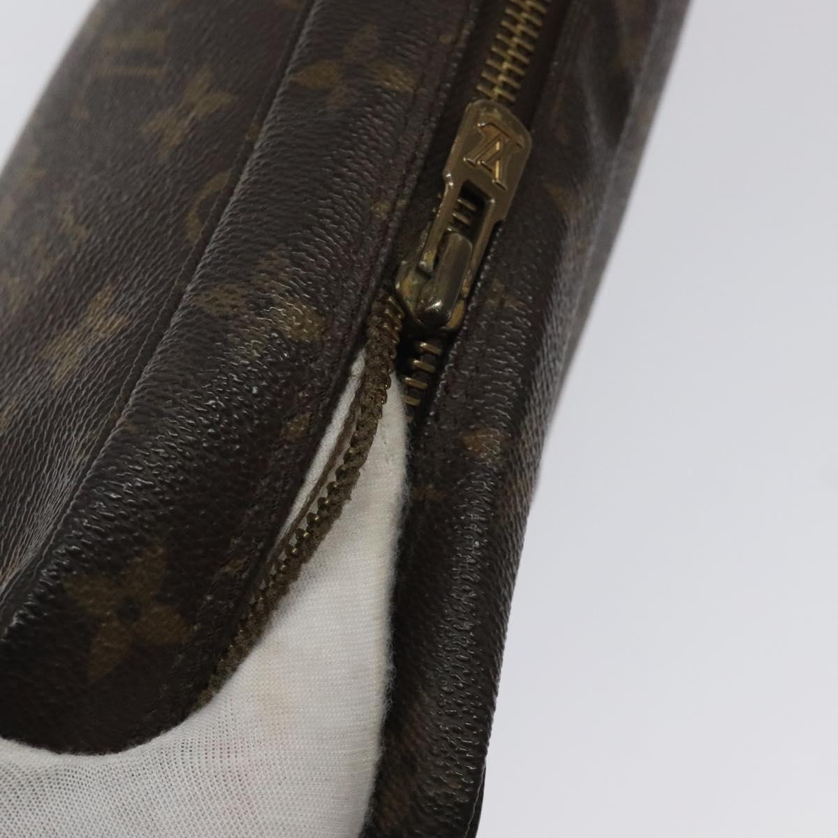 LOUIS VUITTON Monogram Trousse Toilette 23 Clutch Bag M47524 LV Auth fm4640